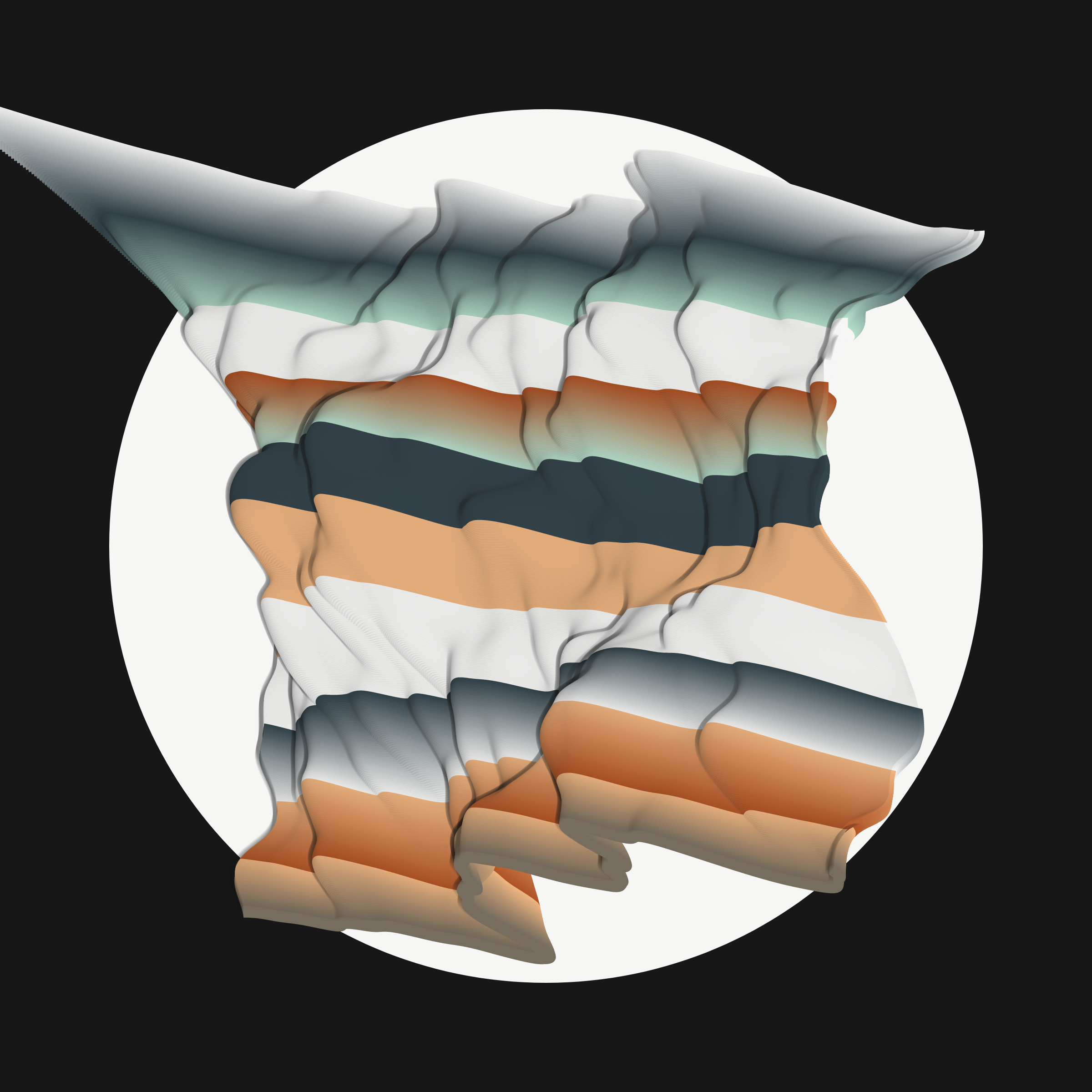 Art Blocks - Art Blocks v2 - Apparitions #1317 - NFT # 28001317