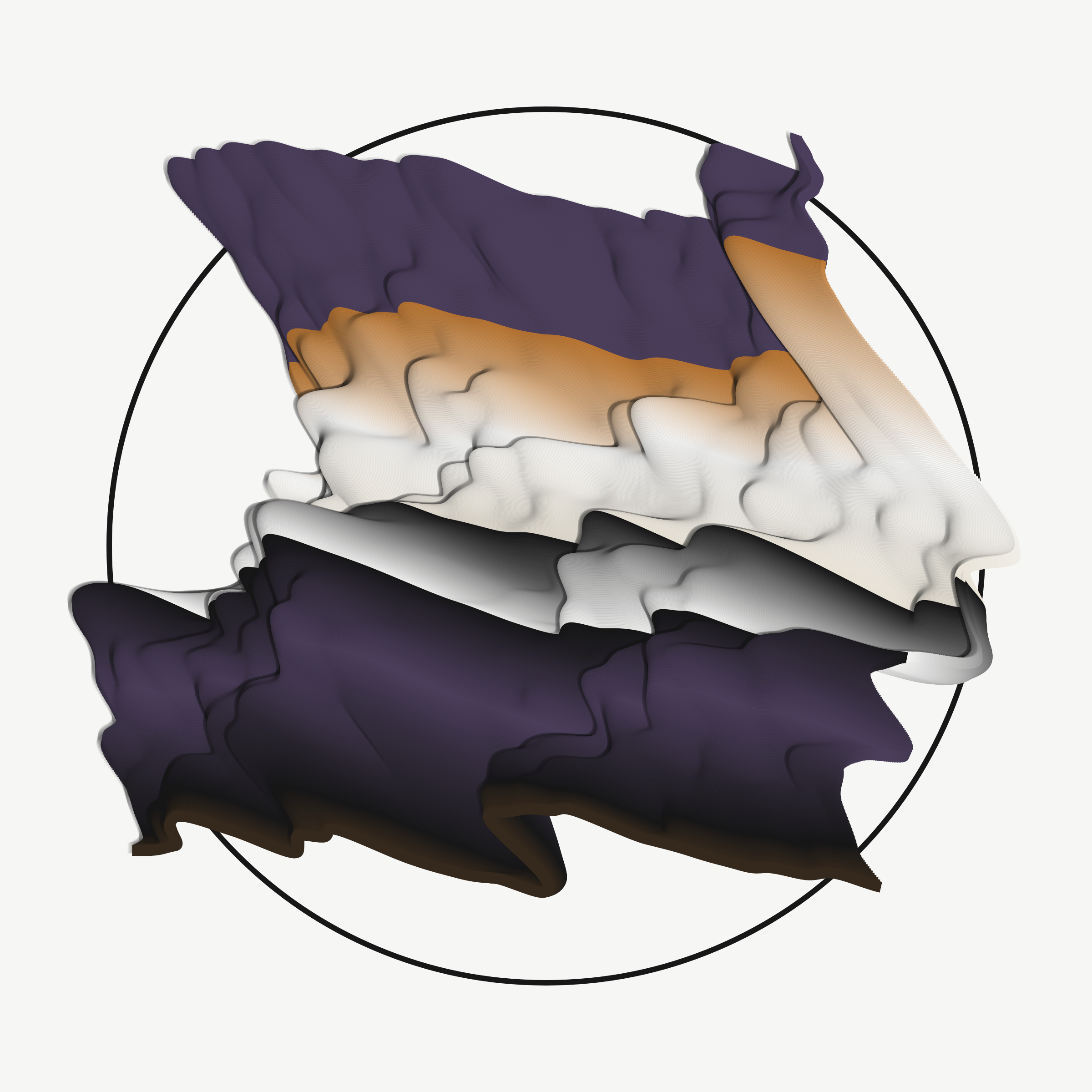 Art Blocks - Art Blocks v2 - Apparitions #1319 - NFT # 28001319