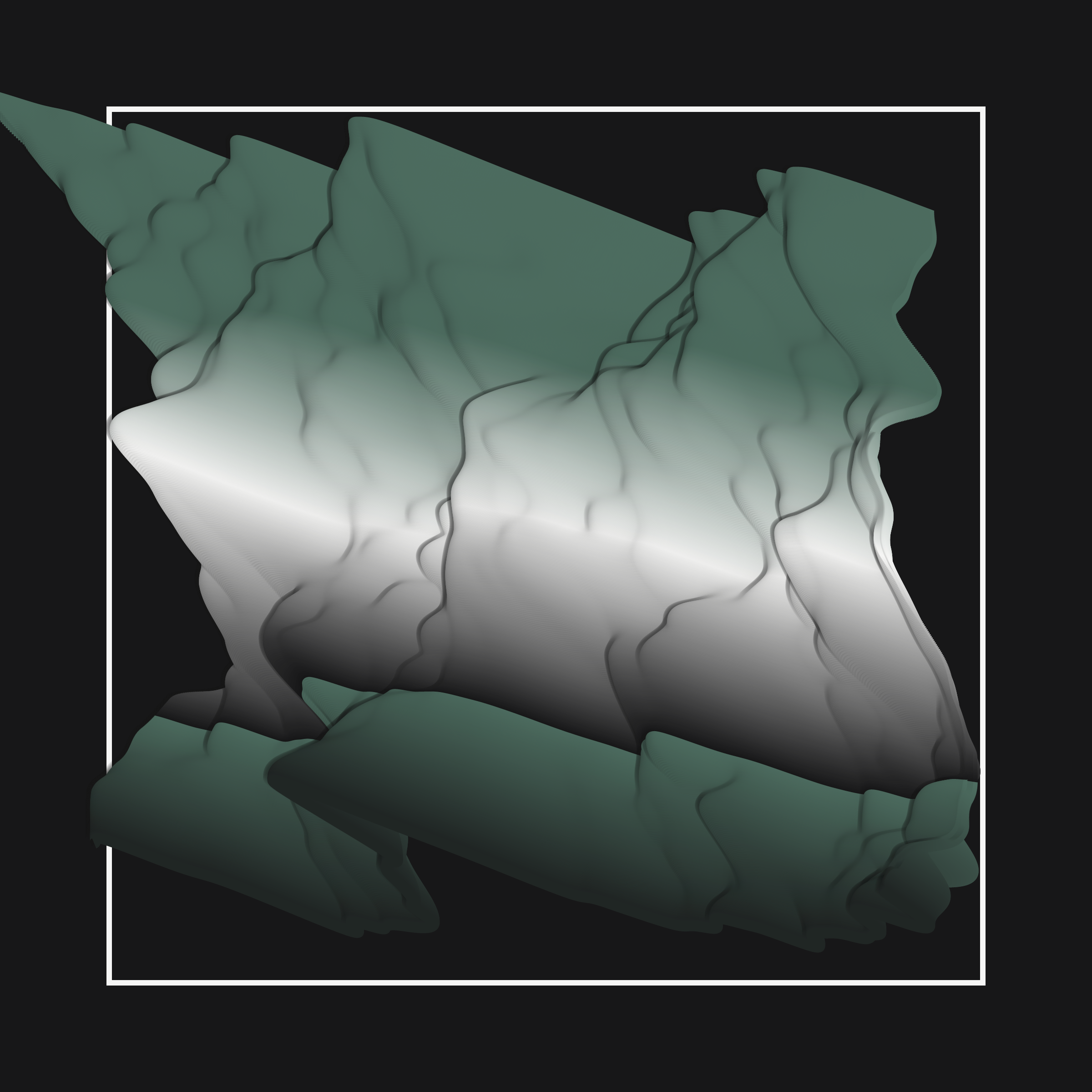 Art Blocks - Art Blocks v2 - Apparitions #1321 - NFT # 28001321