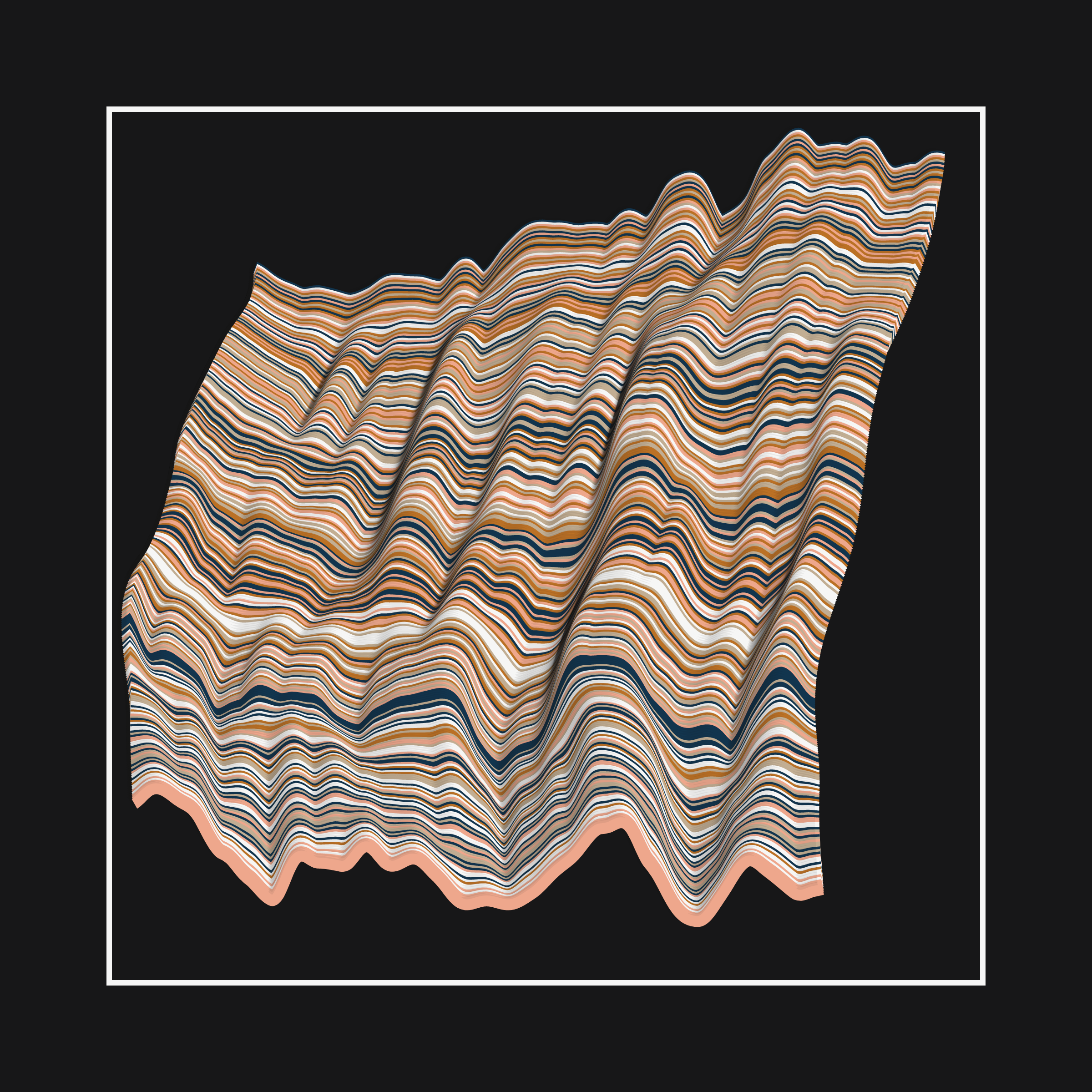 Art Blocks - Art Blocks v2 - Apparitions #1329 - NFT # 28001329