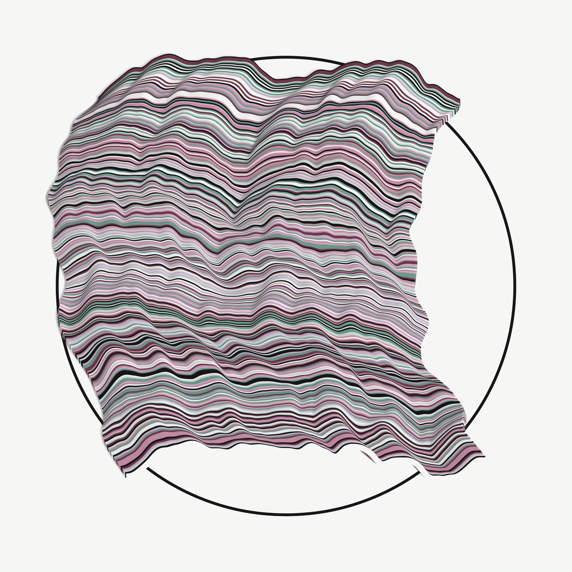 Art Blocks - Art Blocks v2 - Apparitions #1335 - NFT # 28001335