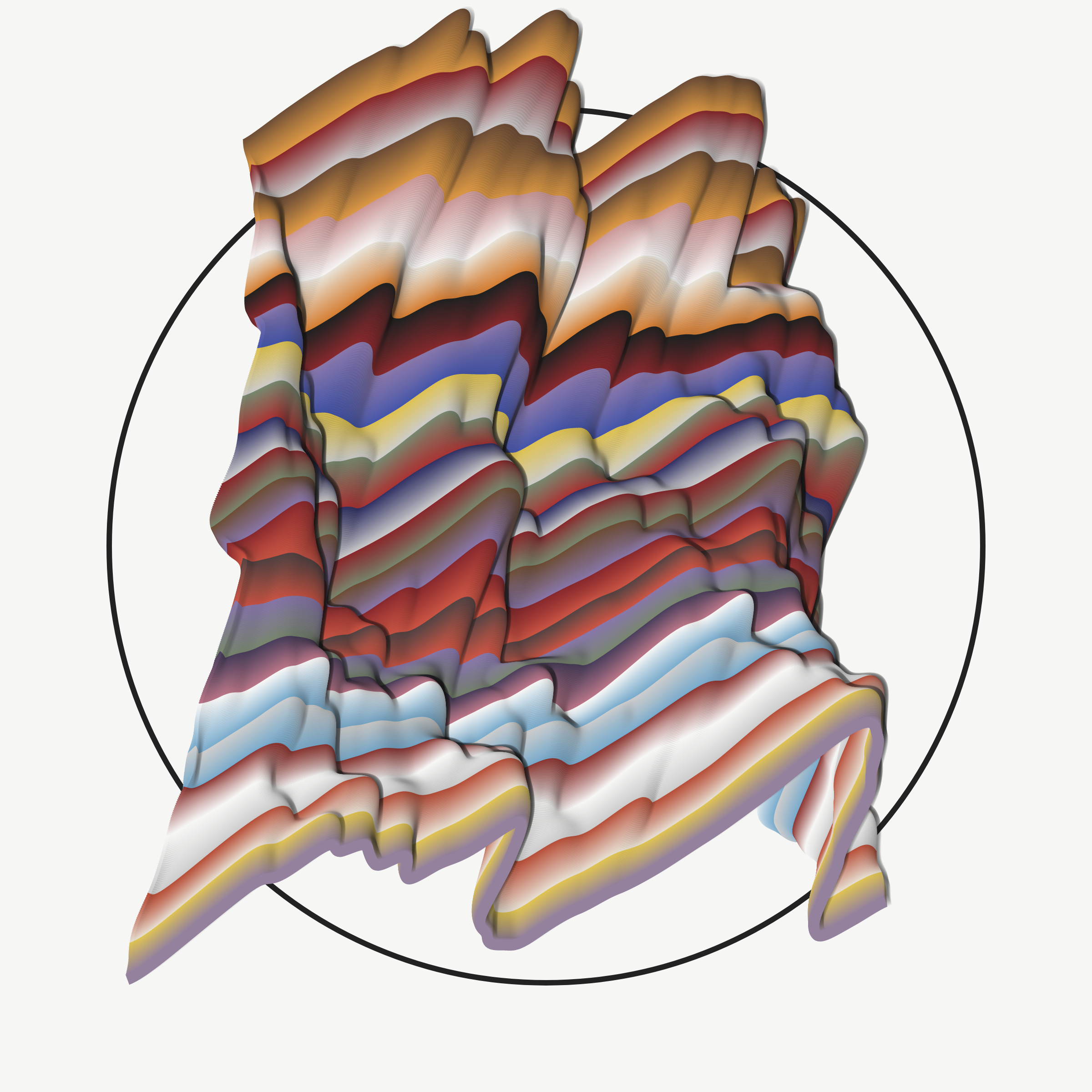 Art Blocks - Art Blocks v2 - Apparitions #1343 - NFT # 28001343