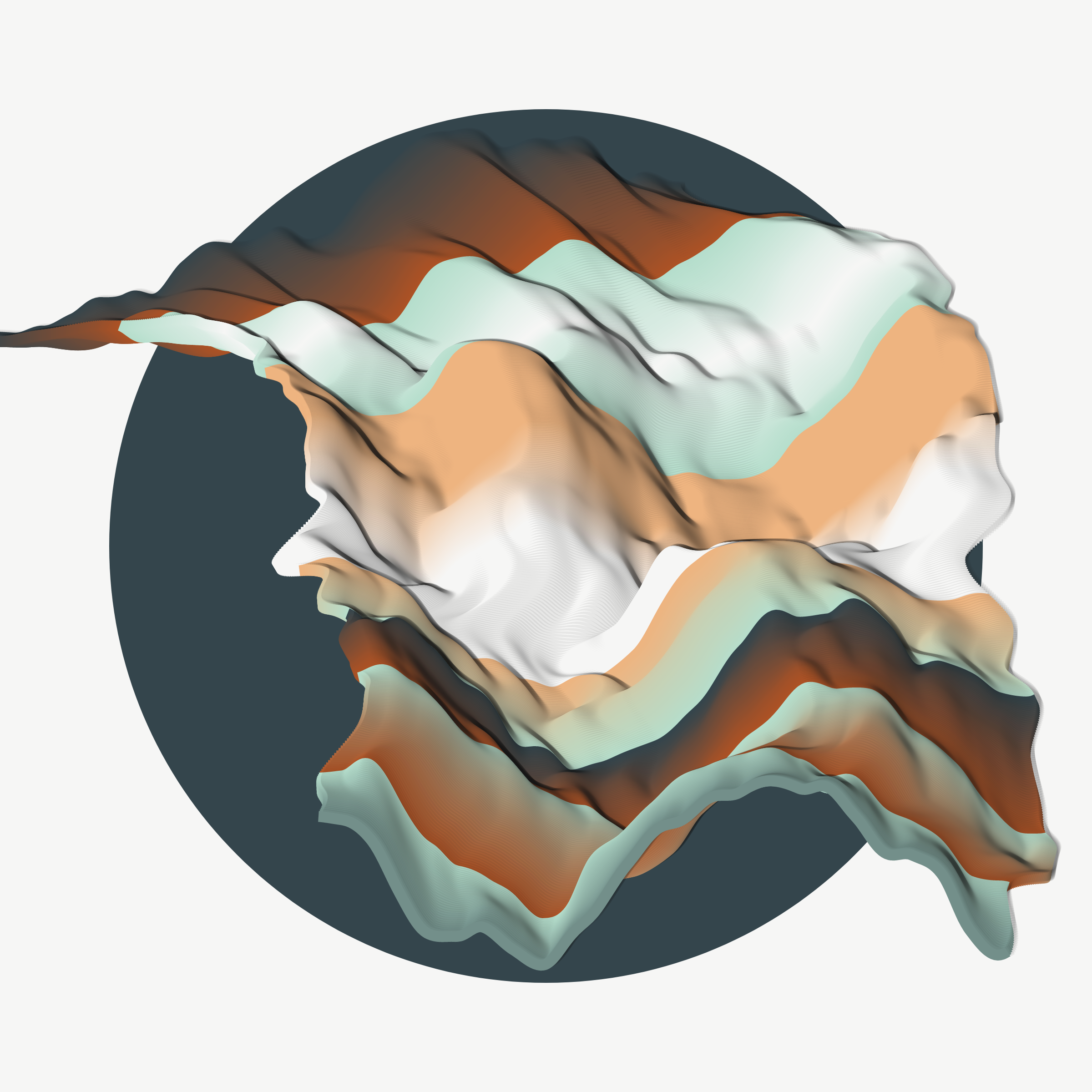 Art Blocks - Art Blocks v2 - Apparitions #1344 - NFT # 28001344