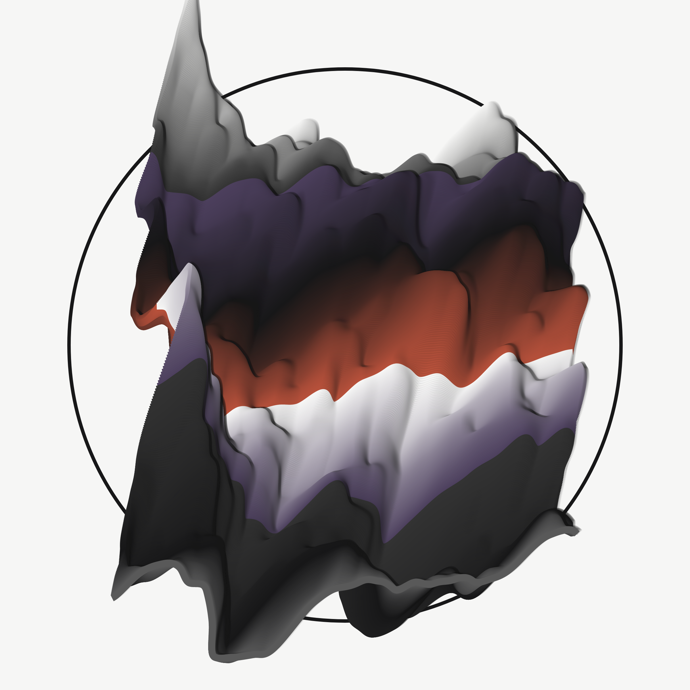 Art Blocks - Art Blocks v2 - Apparitions #1345 - NFT # 28001345