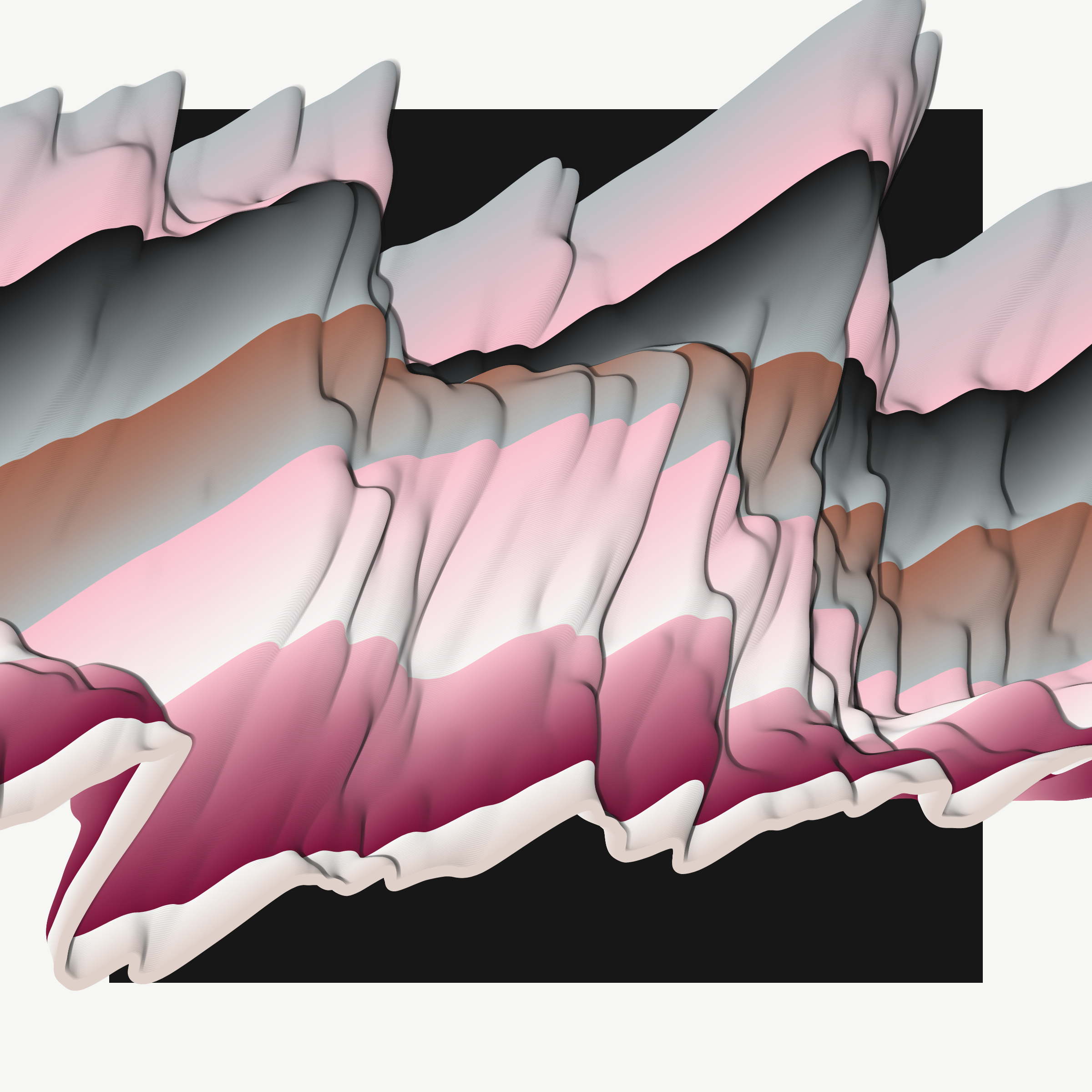 Art Blocks - Art Blocks v2 - Apparitions #1350 - NFT # 28001350