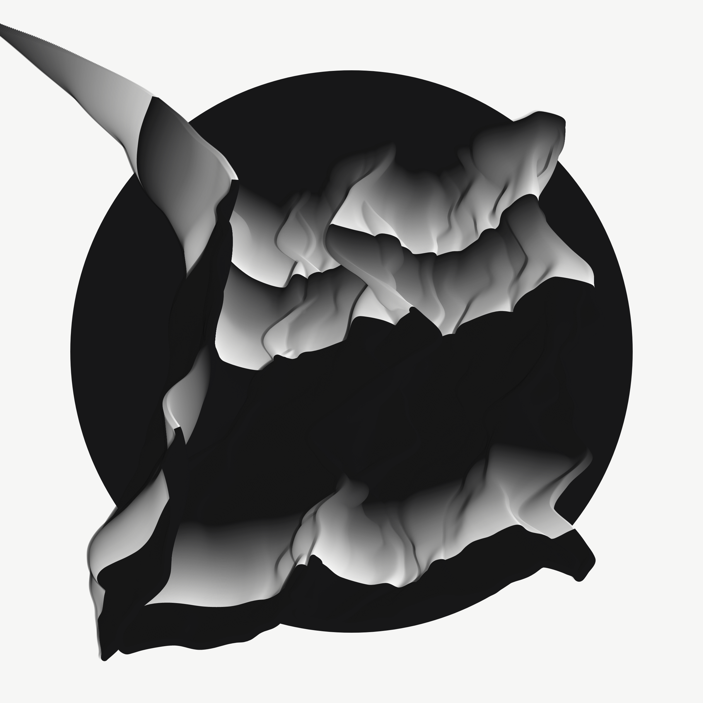 Art Blocks - Art Blocks v2 - Apparitions #1358 - NFT # 28001358