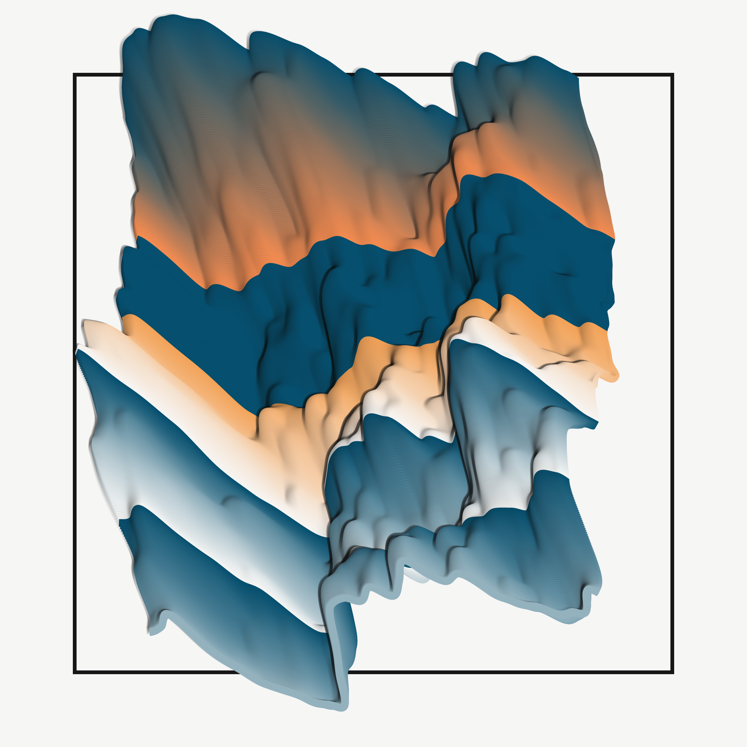 Art Blocks - Art Blocks v2 - Apparitions #1361 - NFT # 28001361