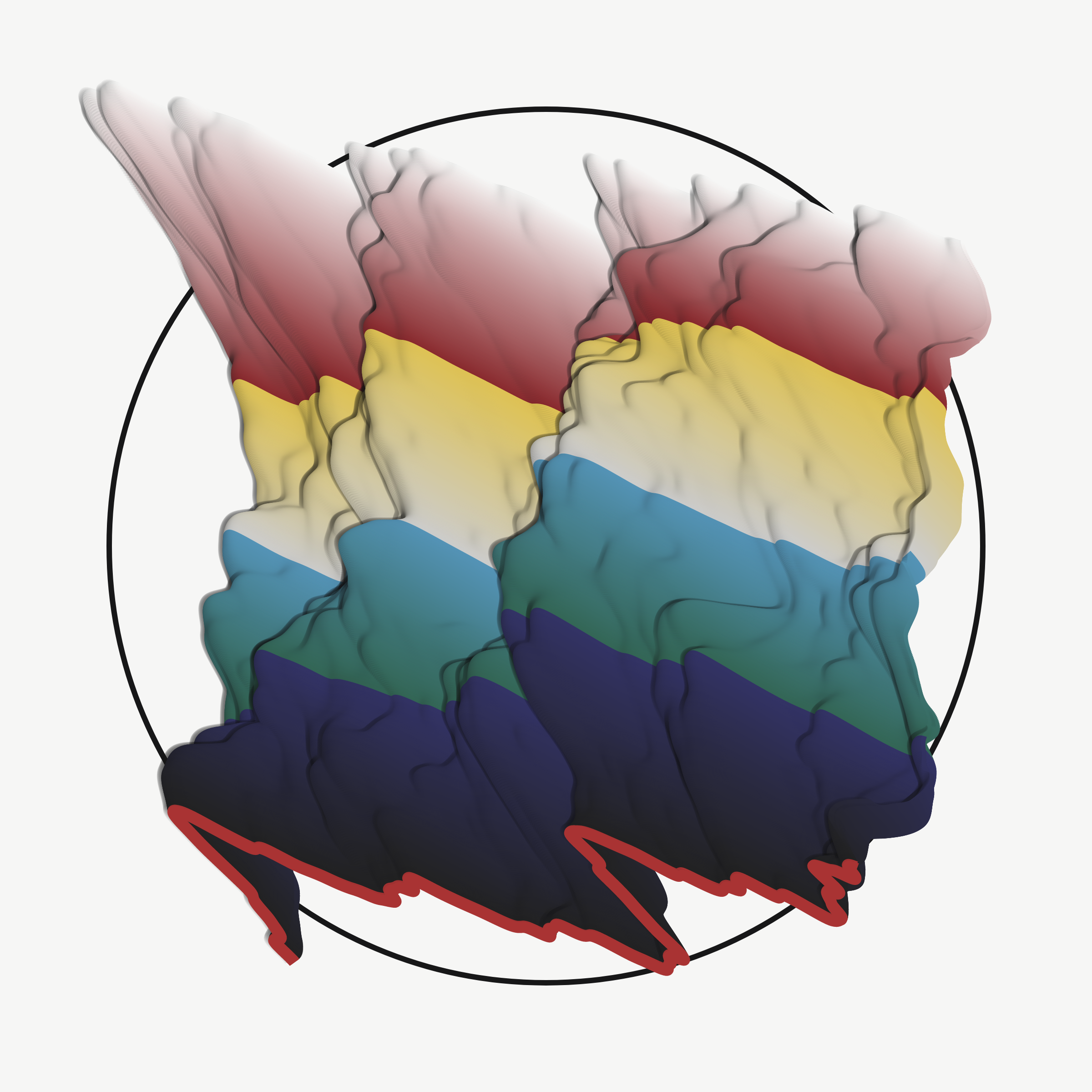 Art Blocks - Art Blocks v2 - Apparitions #1362 - NFT # 28001362