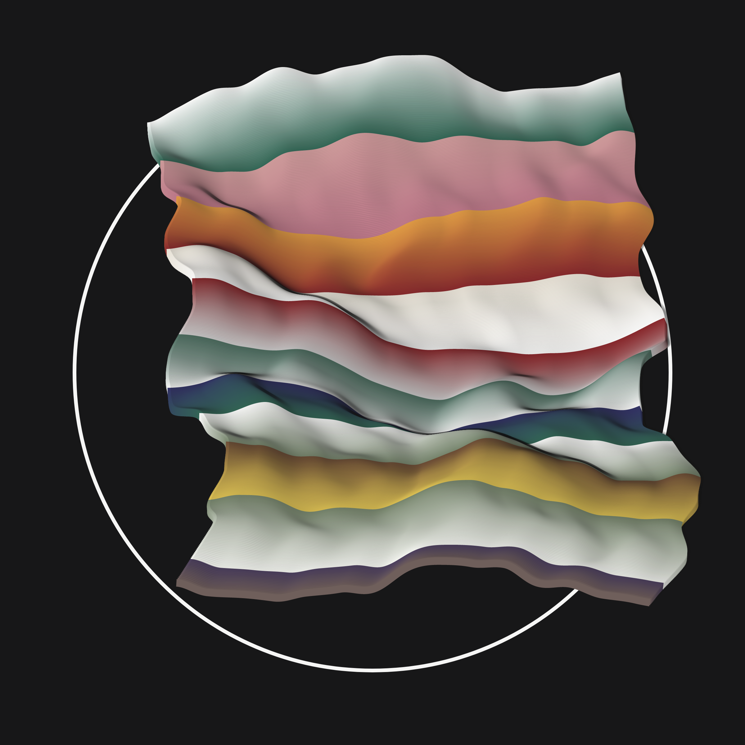 Art Blocks - Art Blocks v2 - Apparitions #1363 - NFT # 28001363