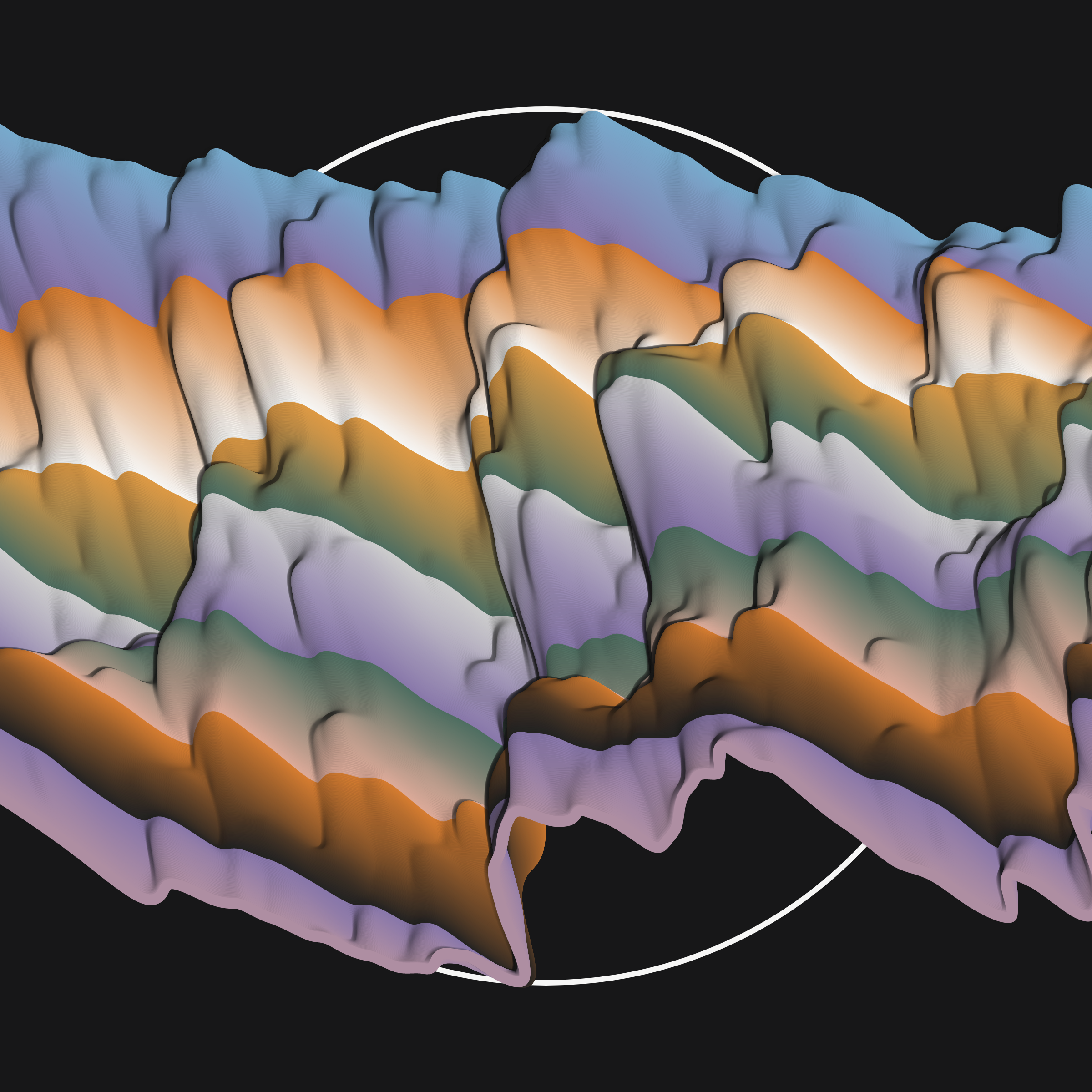 Art Blocks - Art Blocks v2 - Apparitions #1365 - NFT # 28001365