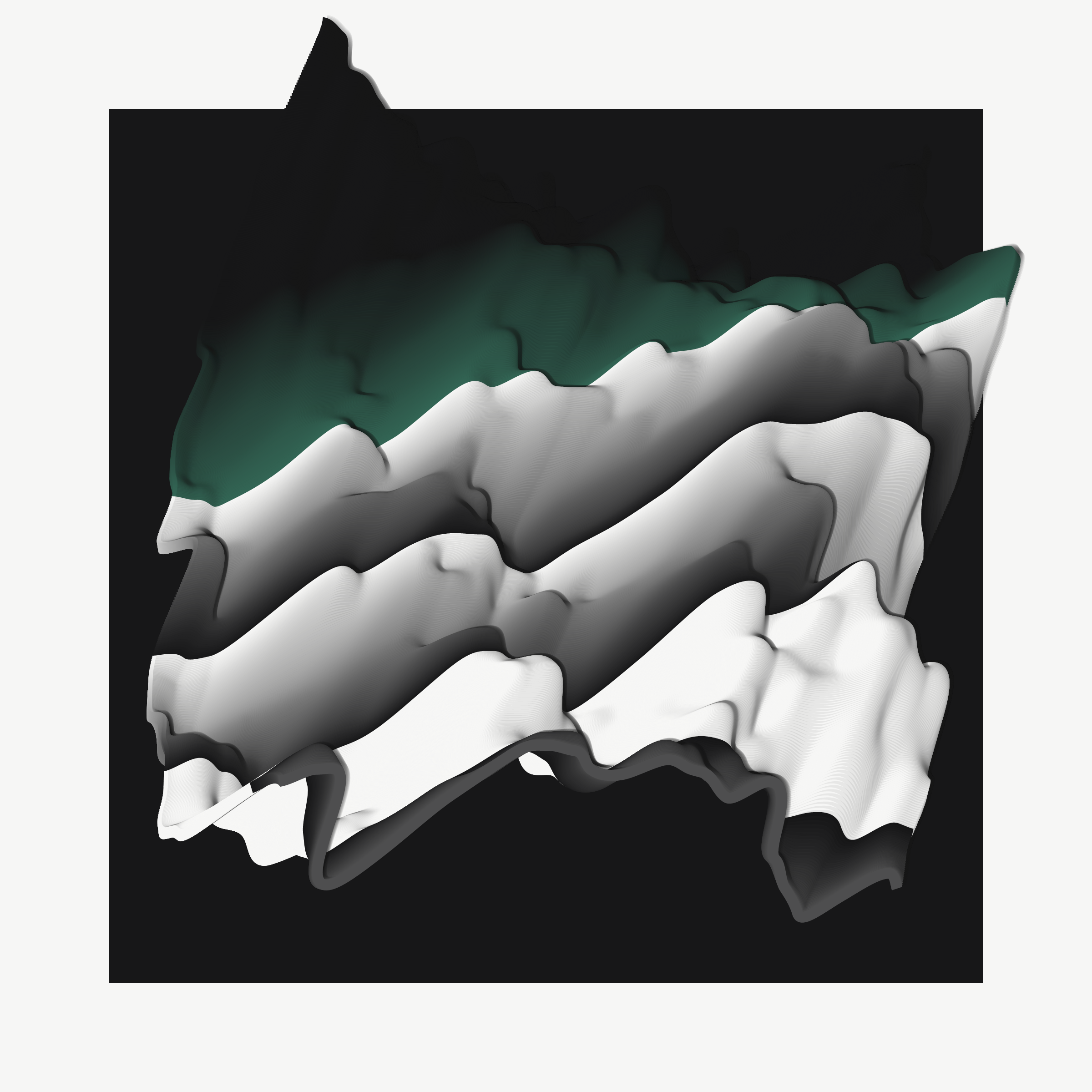 Art Blocks - Art Blocks v2 - Apparitions #1381 - NFT # 28001381