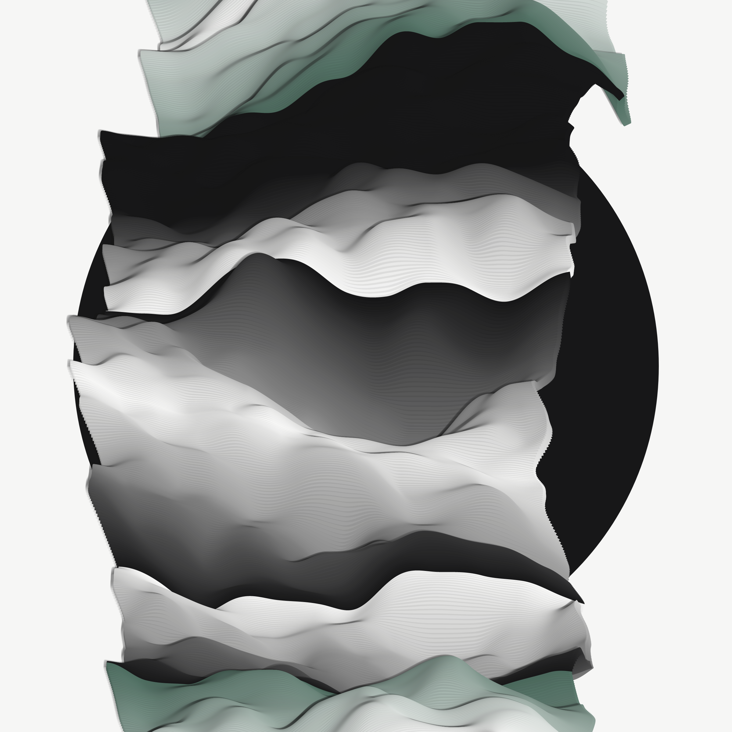 Art Blocks - Art Blocks v2 - Apparitions #1385 - NFT # 28001385