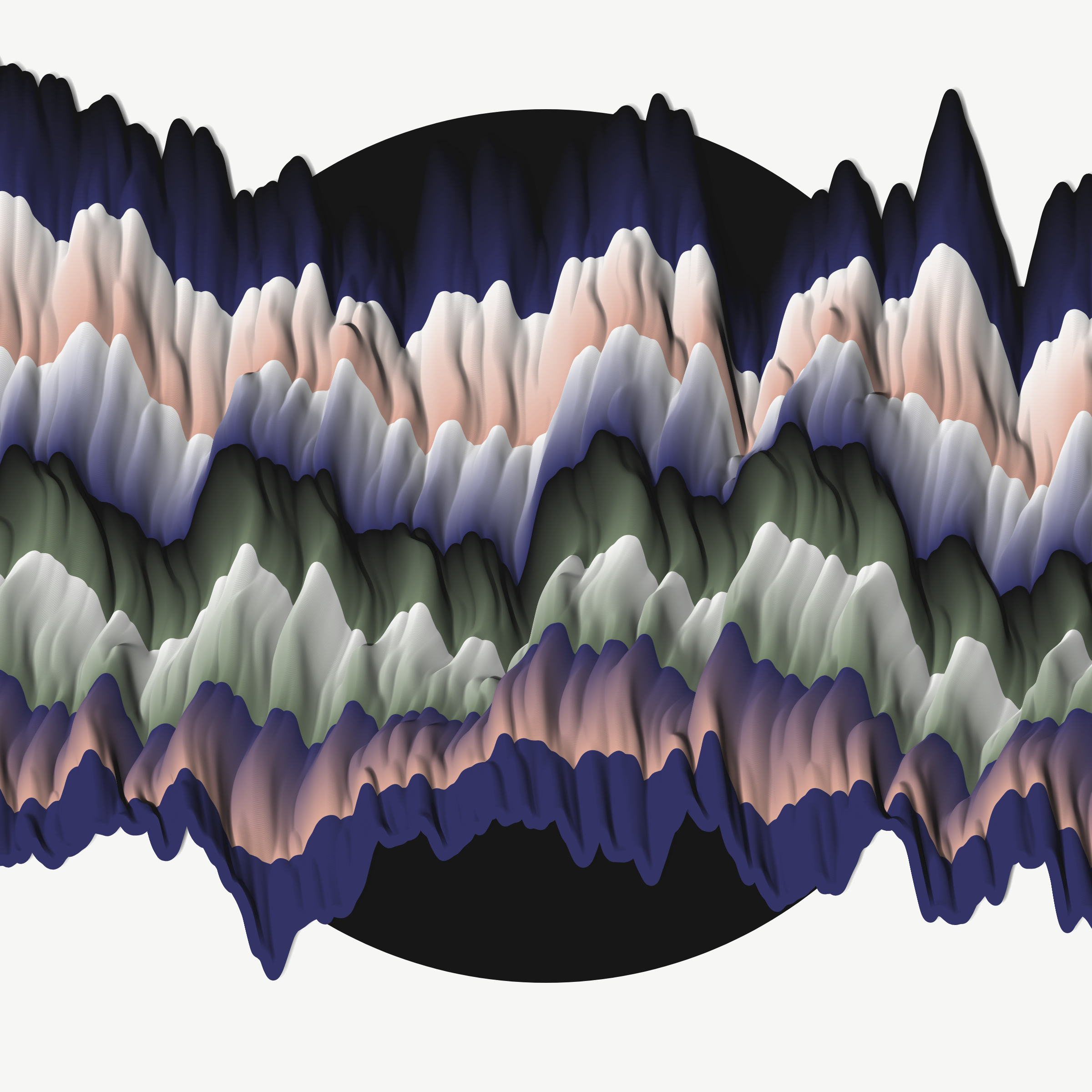 Art Blocks - Art Blocks v2 - Apparitions #1388 - NFT # 28001388