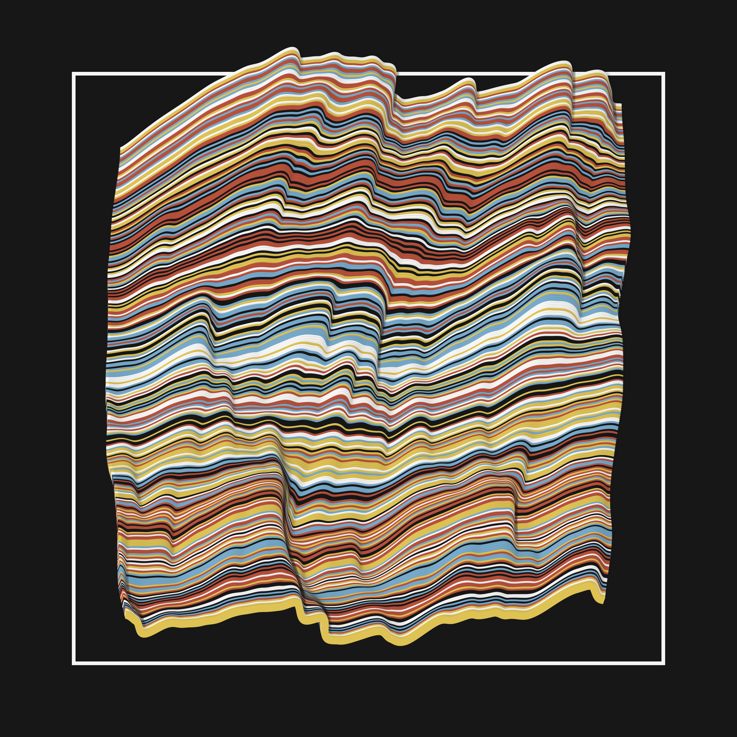 Art Blocks - Art Blocks v2 - Apparitions #1391 - NFT # 28001391