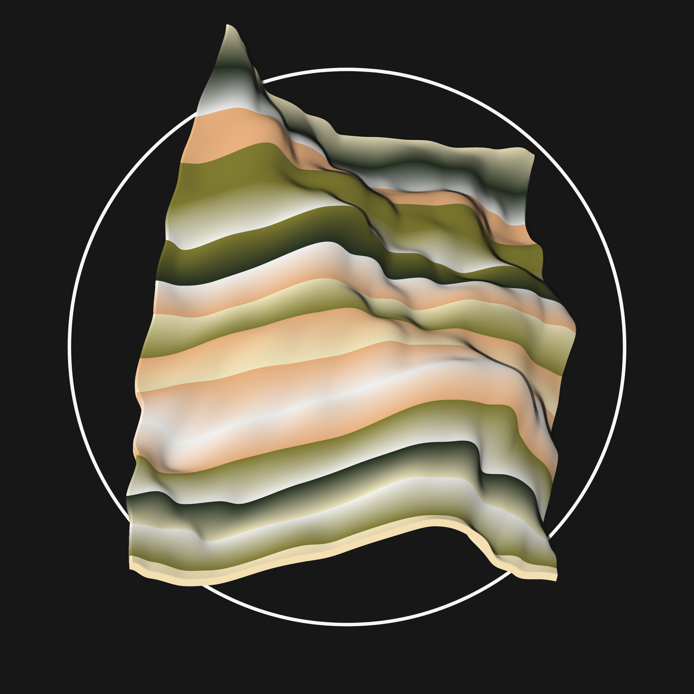 Art Blocks - Art Blocks v2 - Apparitions #1394 - NFT # 28001394