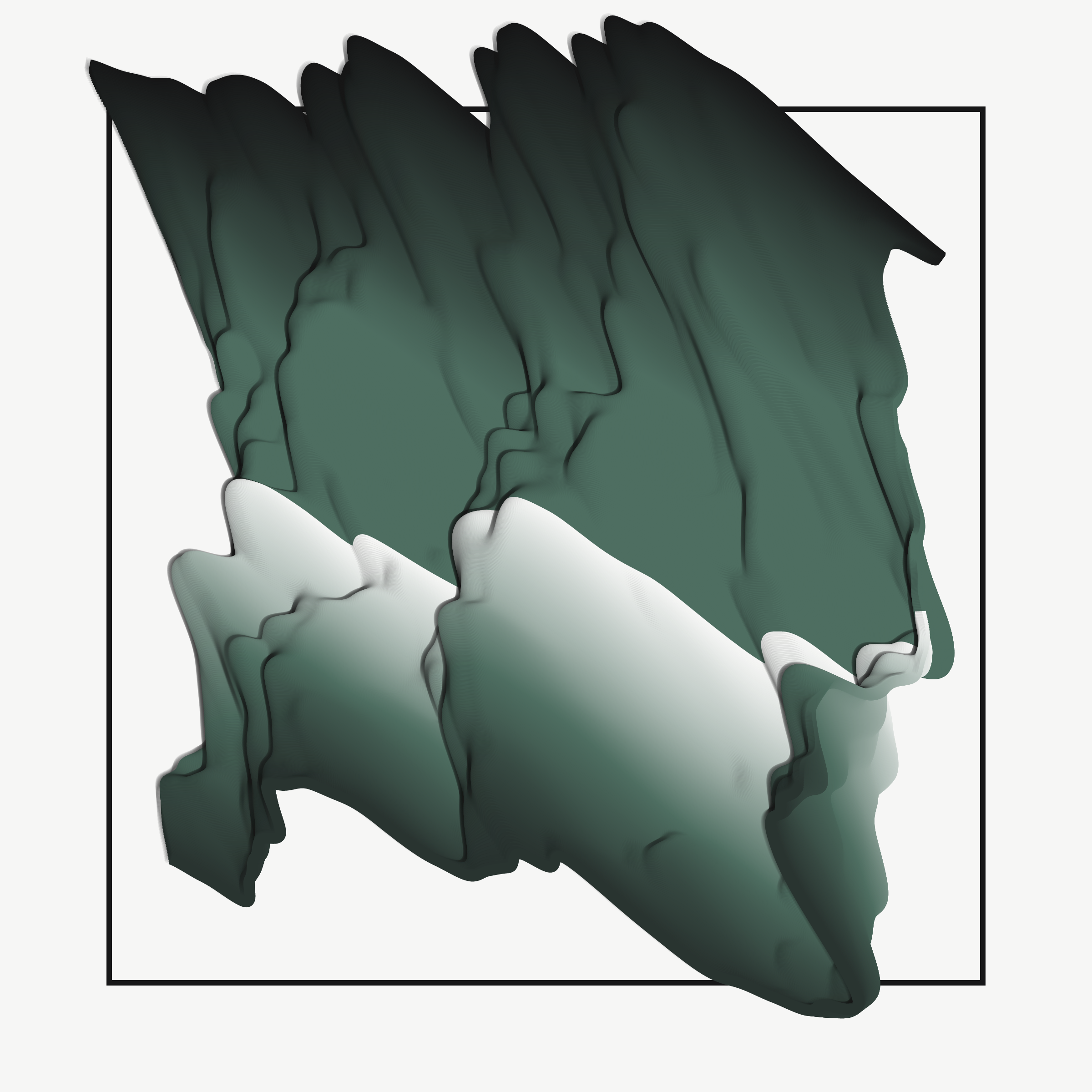 Art Blocks - Art Blocks v2 - Apparitions #1395 - NFT # 28001395