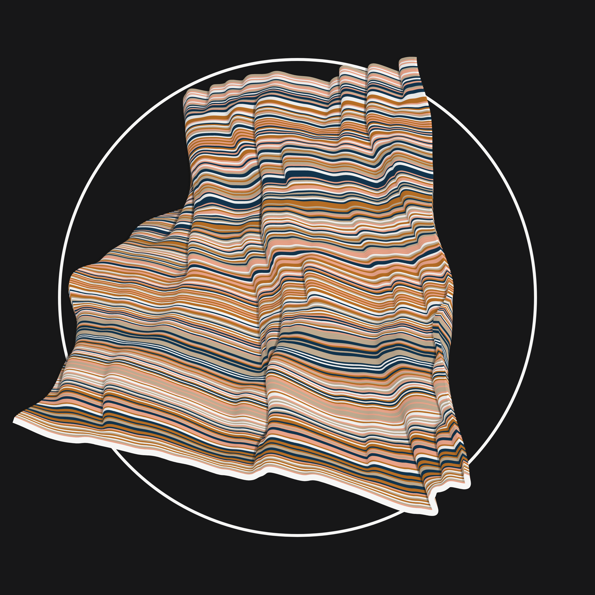 Art Blocks - Art Blocks v2 - Apparitions #1402 - NFT # 28001402