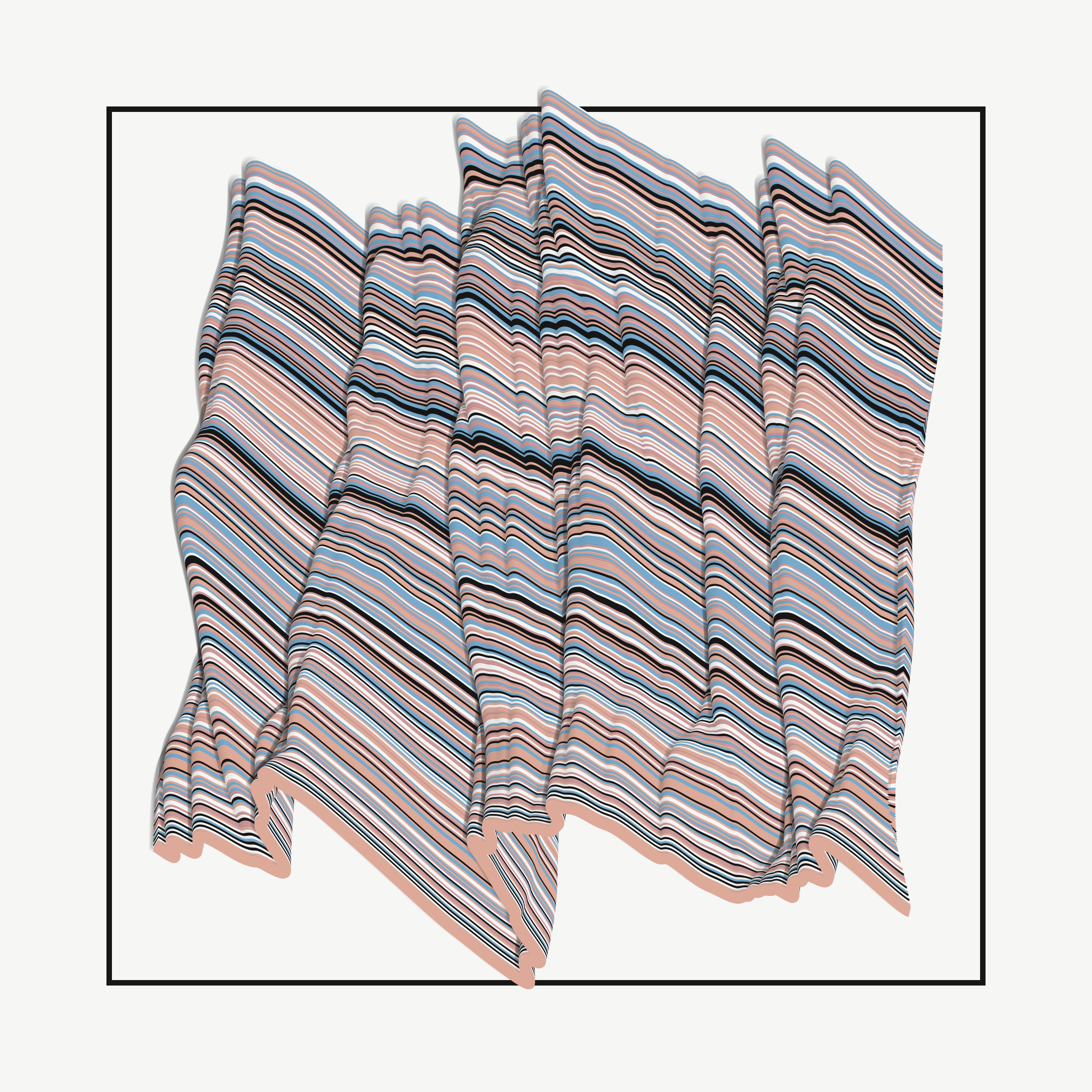 Art Blocks - Art Blocks v2 - Apparitions #1412 - NFT # 28001412