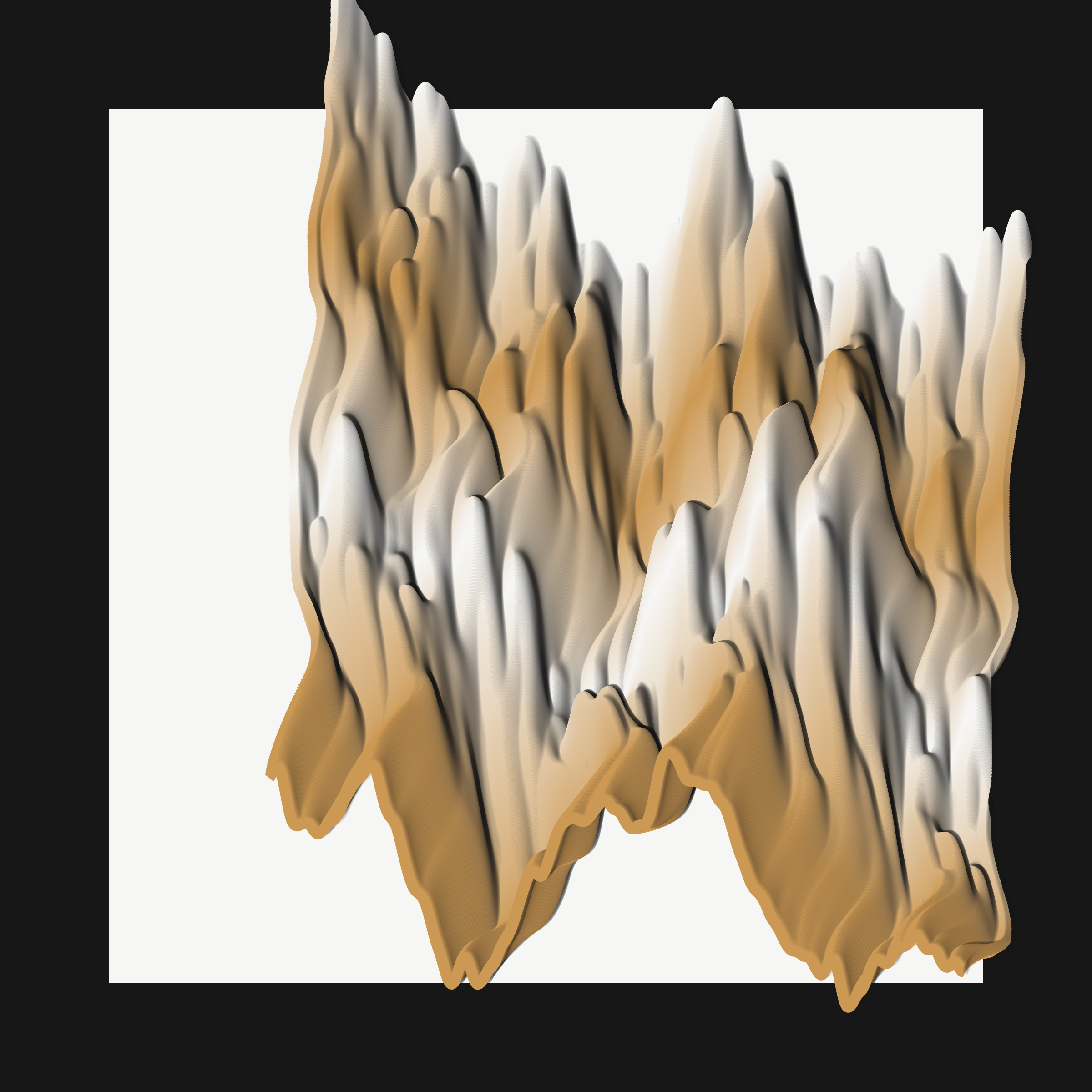 Art Blocks - Art Blocks v2 - Apparitions #1414 - NFT # 28001414