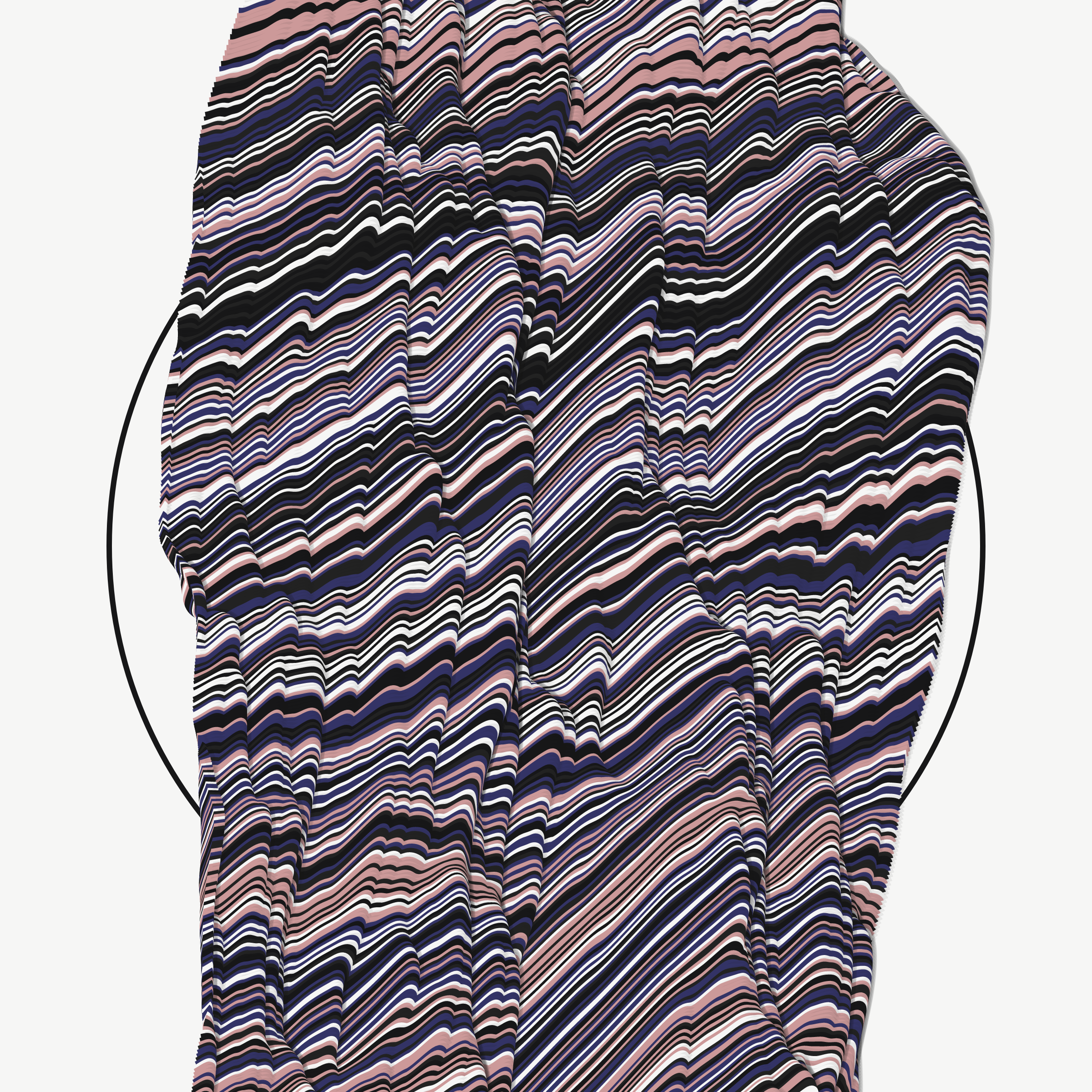 Art Blocks - Art Blocks v2 - Apparitions #1424 - NFT # 28001424