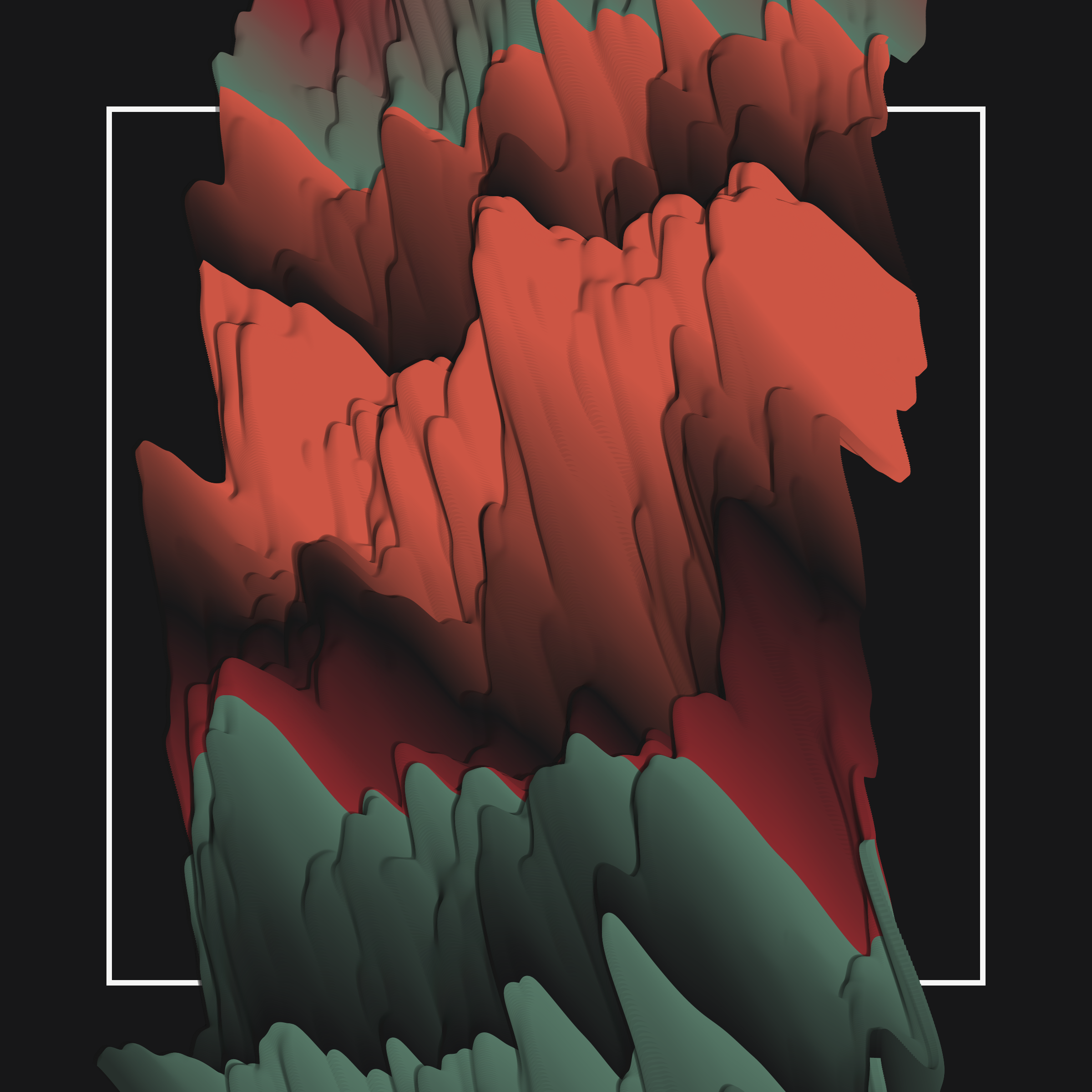 Art Blocks - Art Blocks v2 - Apparitions #1430 - NFT # 28001430