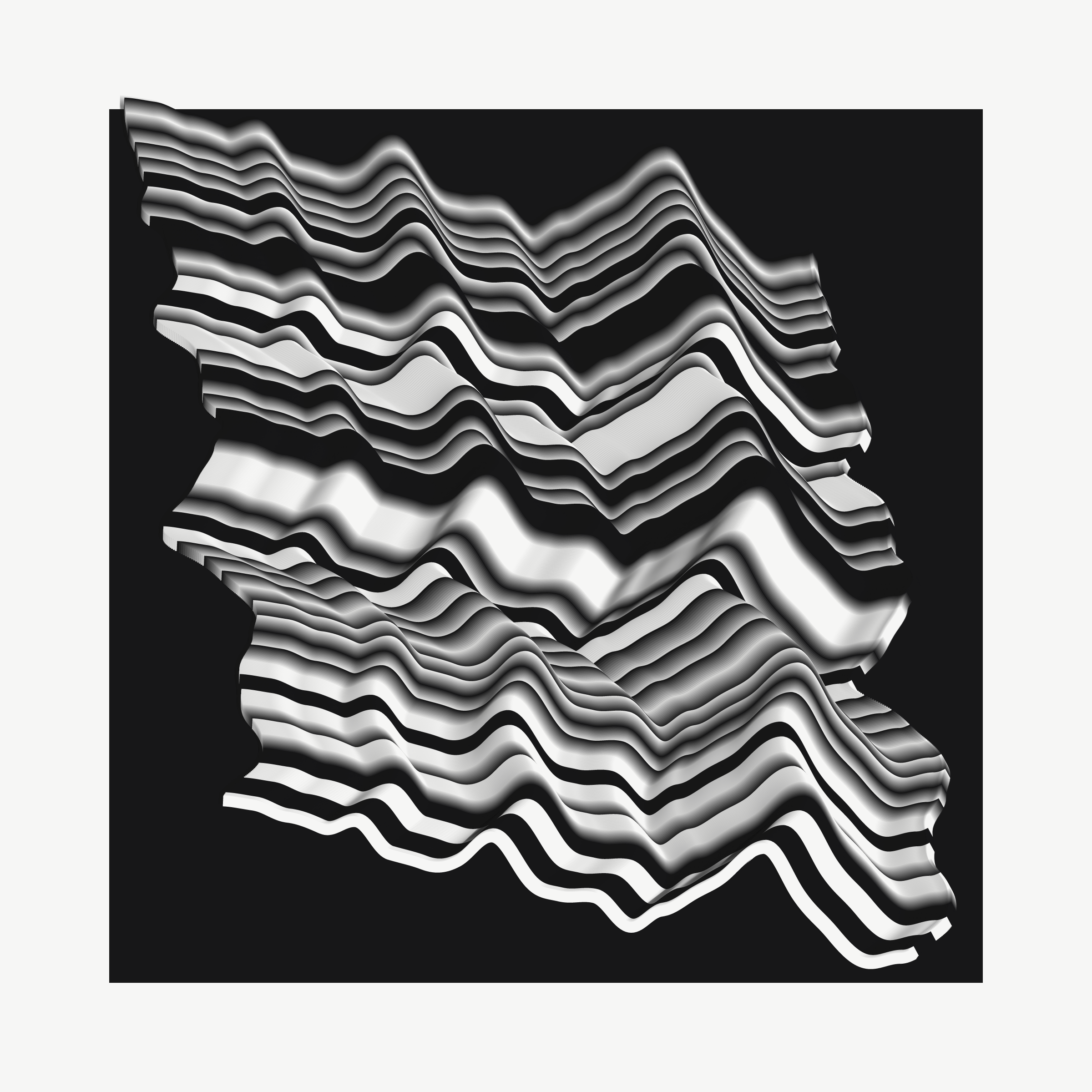 Art Blocks - Art Blocks v2 - Apparitions #1443 - NFT # 28001443