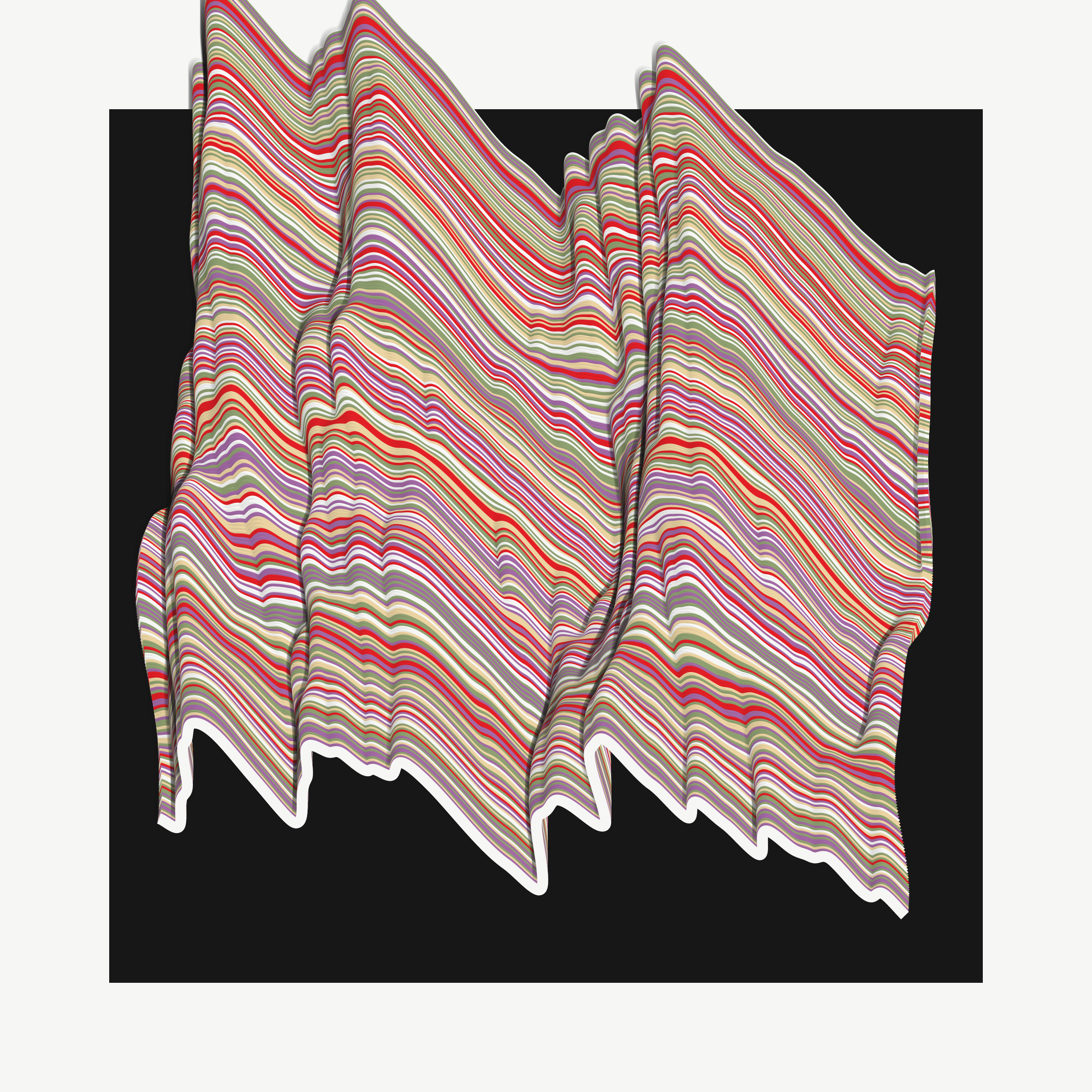 Art Blocks - Art Blocks v2 - Apparitions #1456 - NFT # 28001456