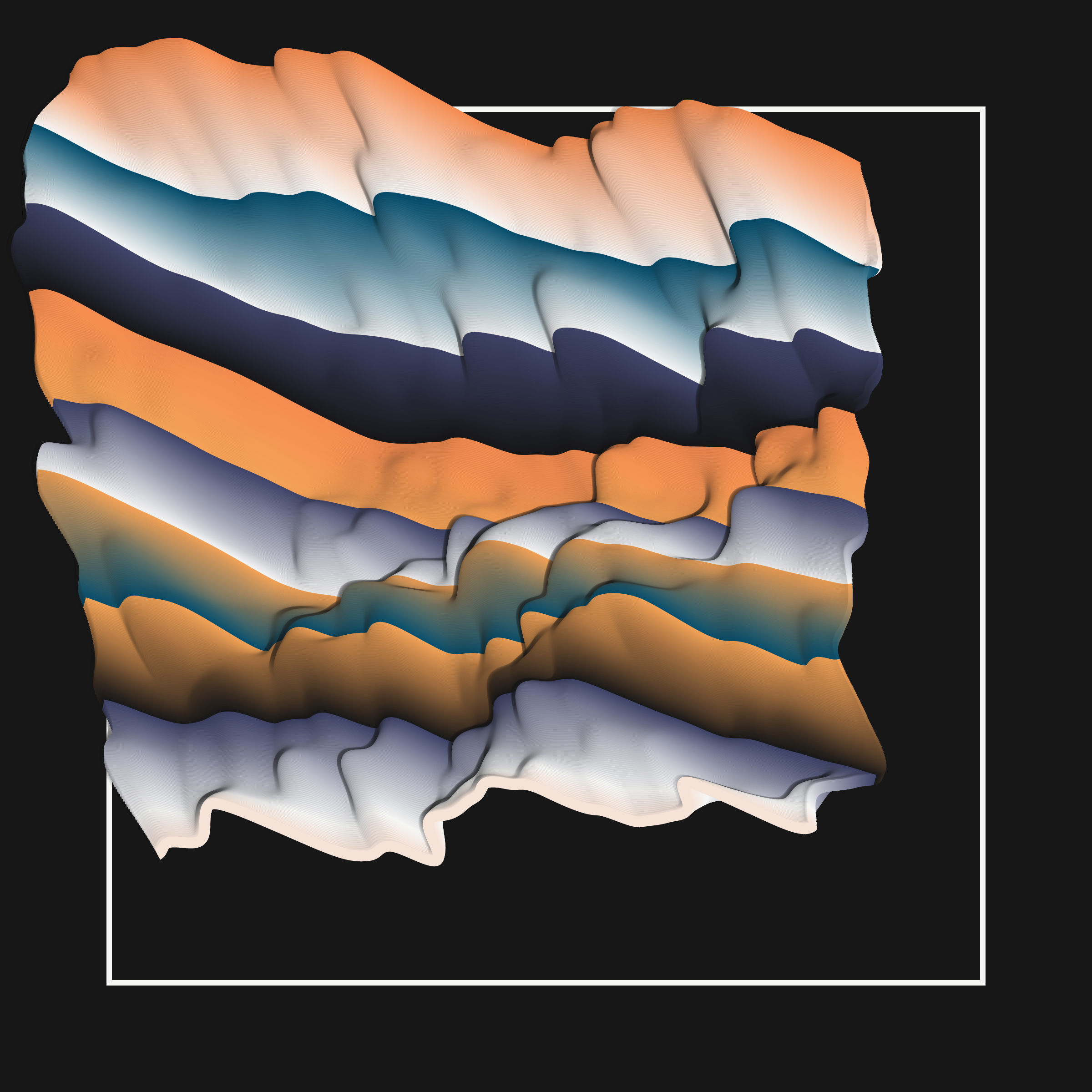 Art Blocks - Art Blocks v2 - Apparitions #1457 - NFT # 28001457