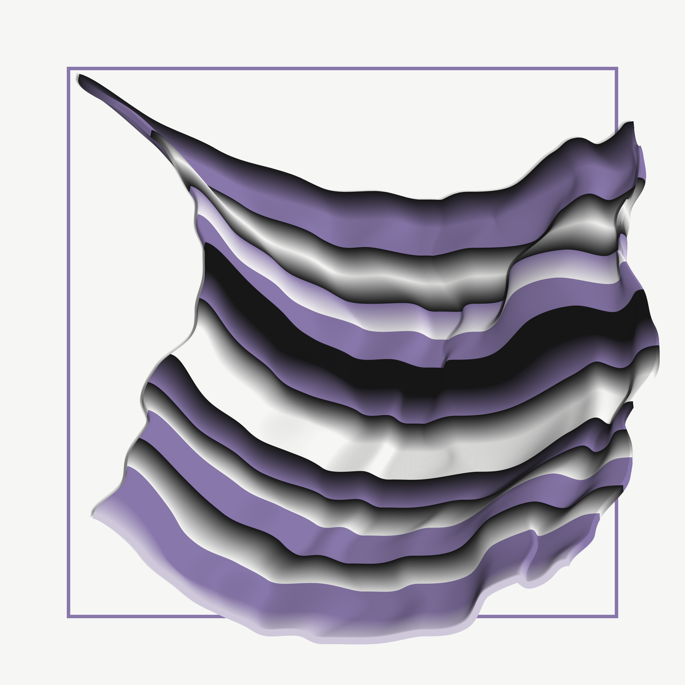 Art Blocks - Art Blocks v2 - Apparitions #1458 - NFT # 28001458