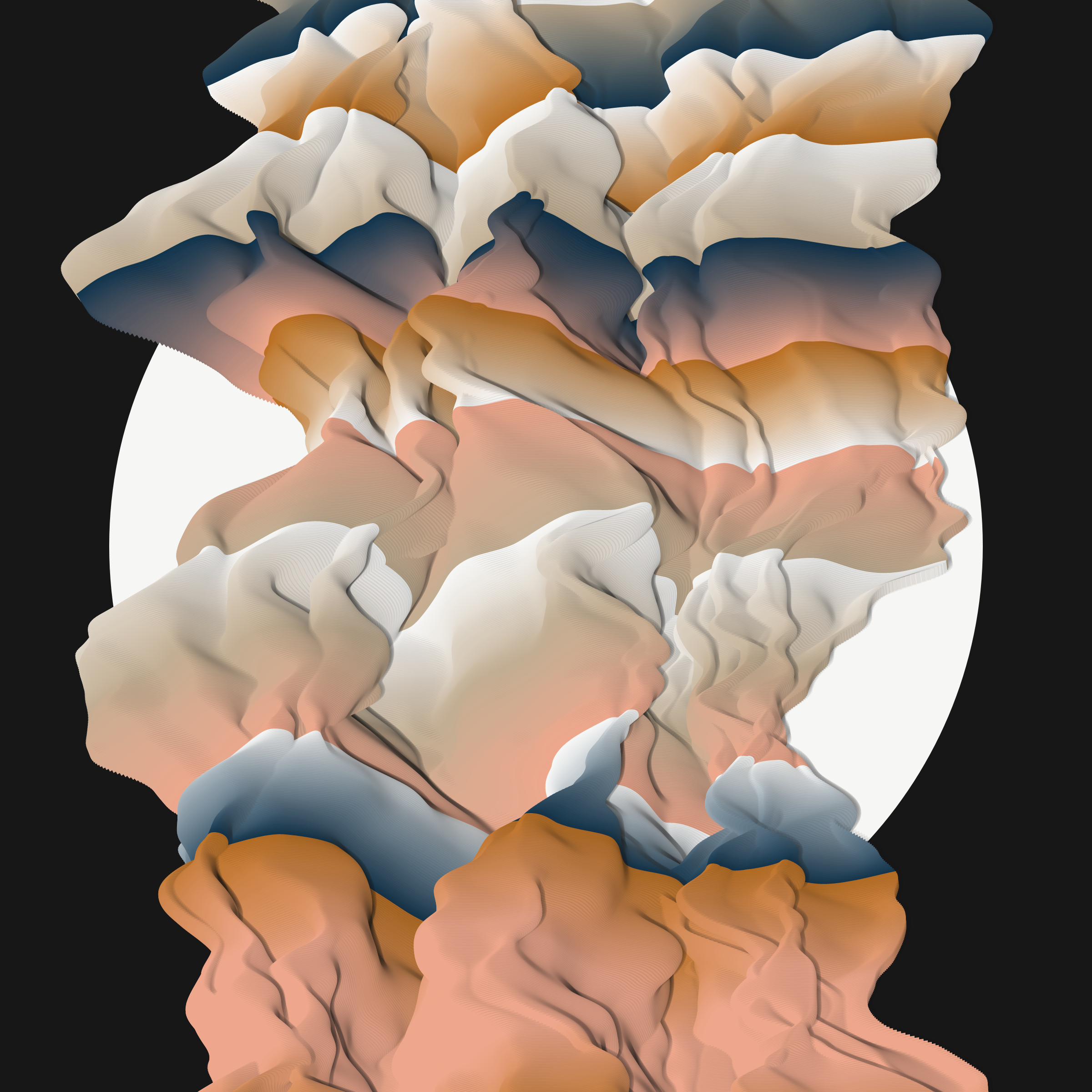 Art Blocks - Art Blocks v2 - Apparitions #1460 - NFT # 28001460