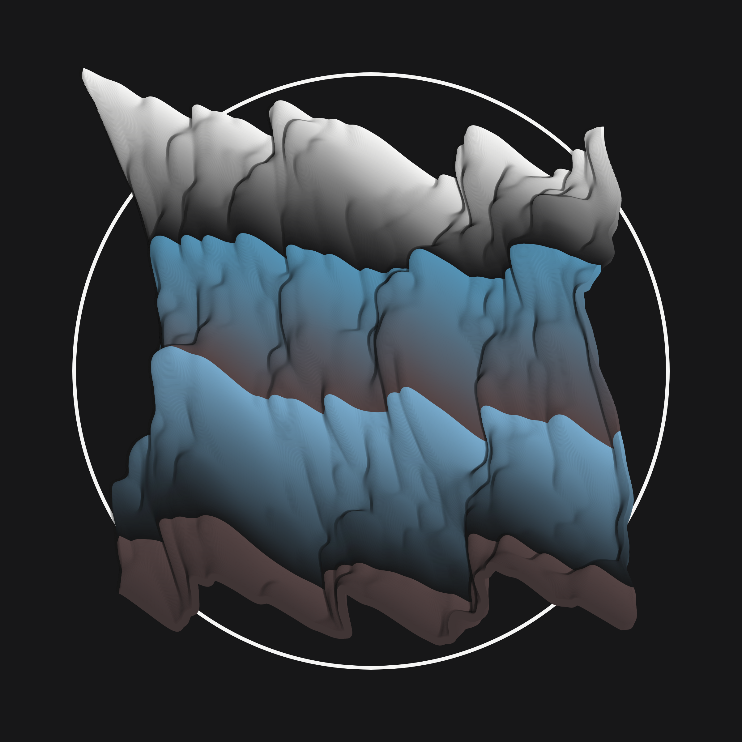 Art Blocks - Art Blocks v2 - Apparitions #1480 - NFT # 28001480