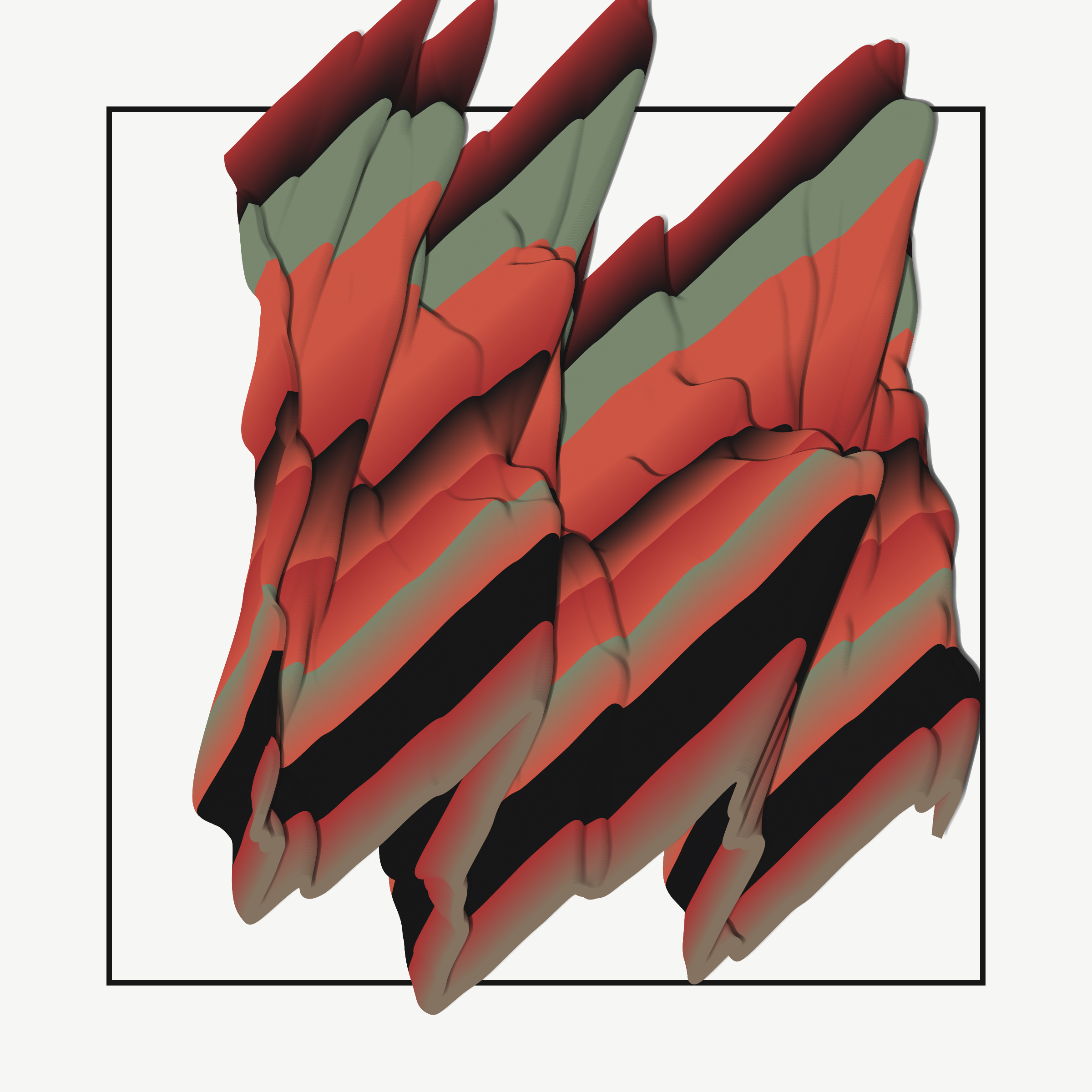 Art Blocks - Art Blocks v2 - Apparitions #1481 - NFT # 28001481