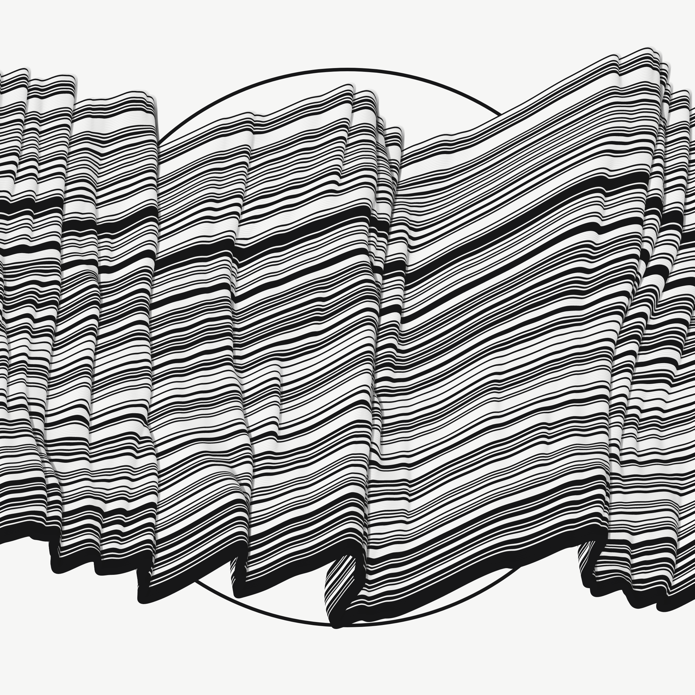 Art Blocks - Art Blocks v2 - Apparitions #1483 - NFT # 28001483