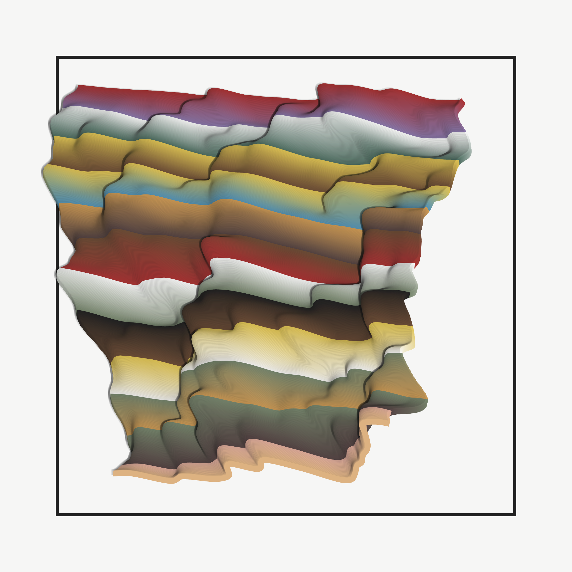 Art Blocks - Art Blocks v2 - Apparitions #1485 - NFT # 28001485