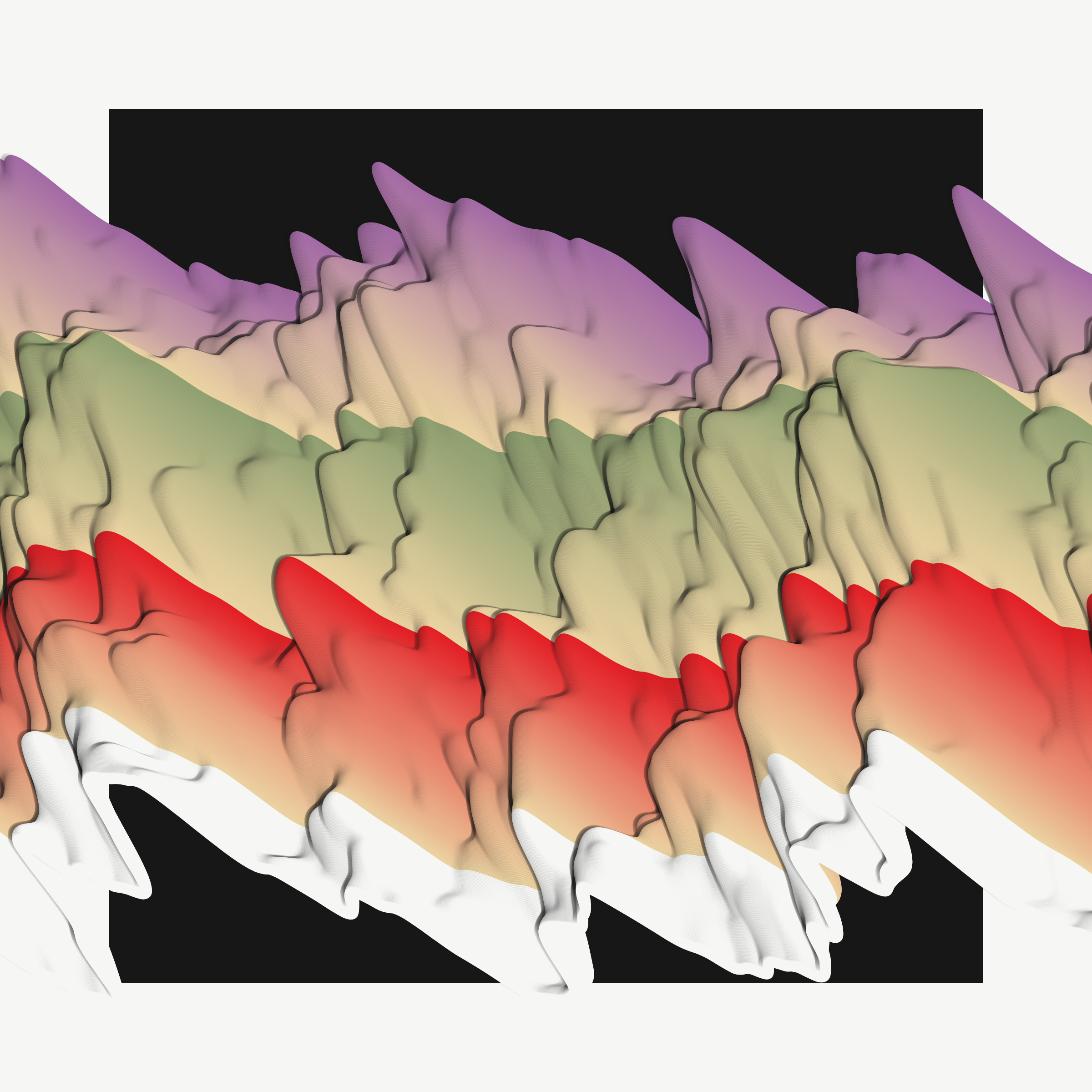 Art Blocks - Art Blocks v2 - Apparitions #1490 - NFT # 28001490