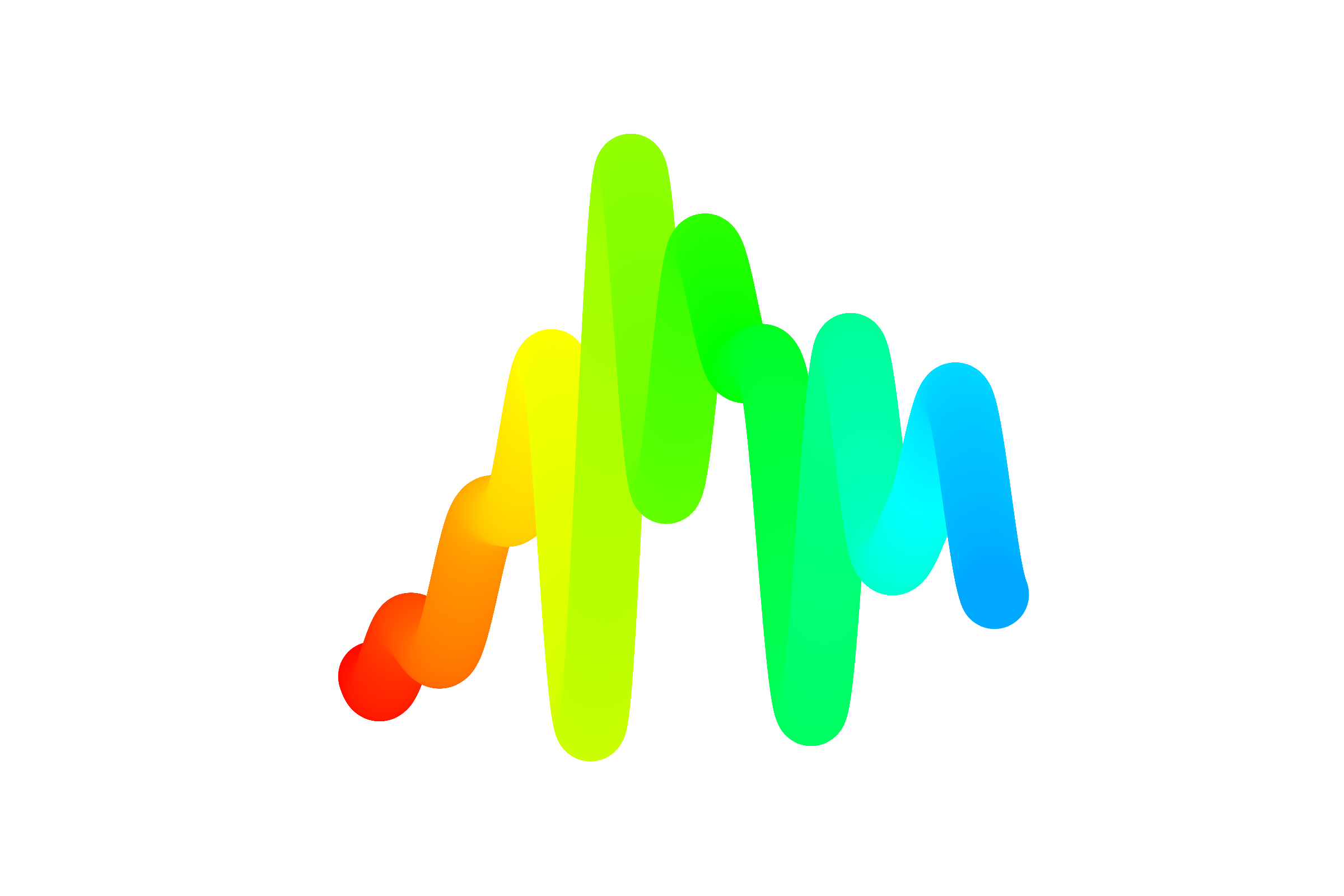 Art Blocks - Art Blocks v1 - Chromie Squiggle #282 - NFT # 282