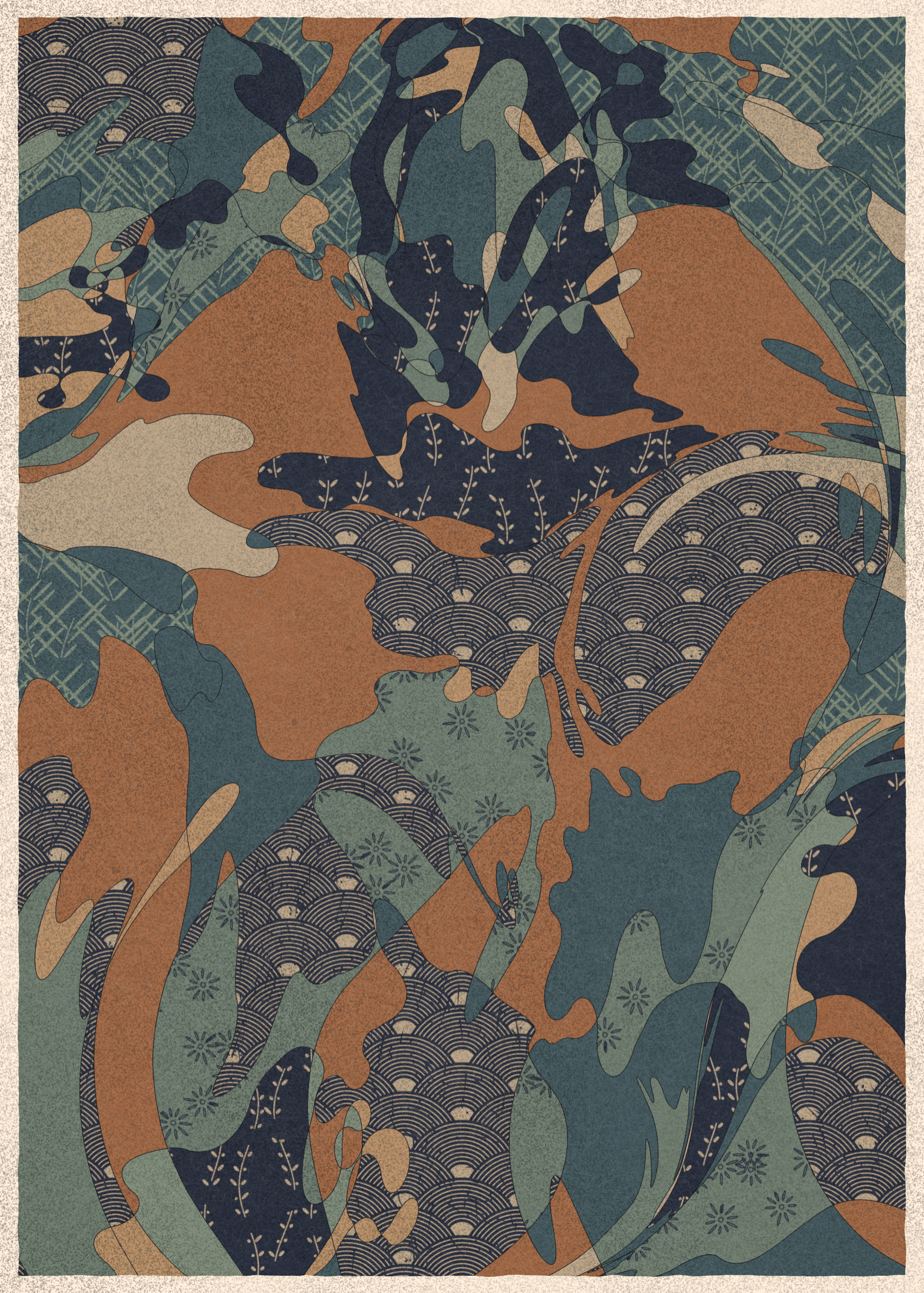 Art Blocks - Art Blocks v2 - Memories of Qilin #10 - NFT # 282000010