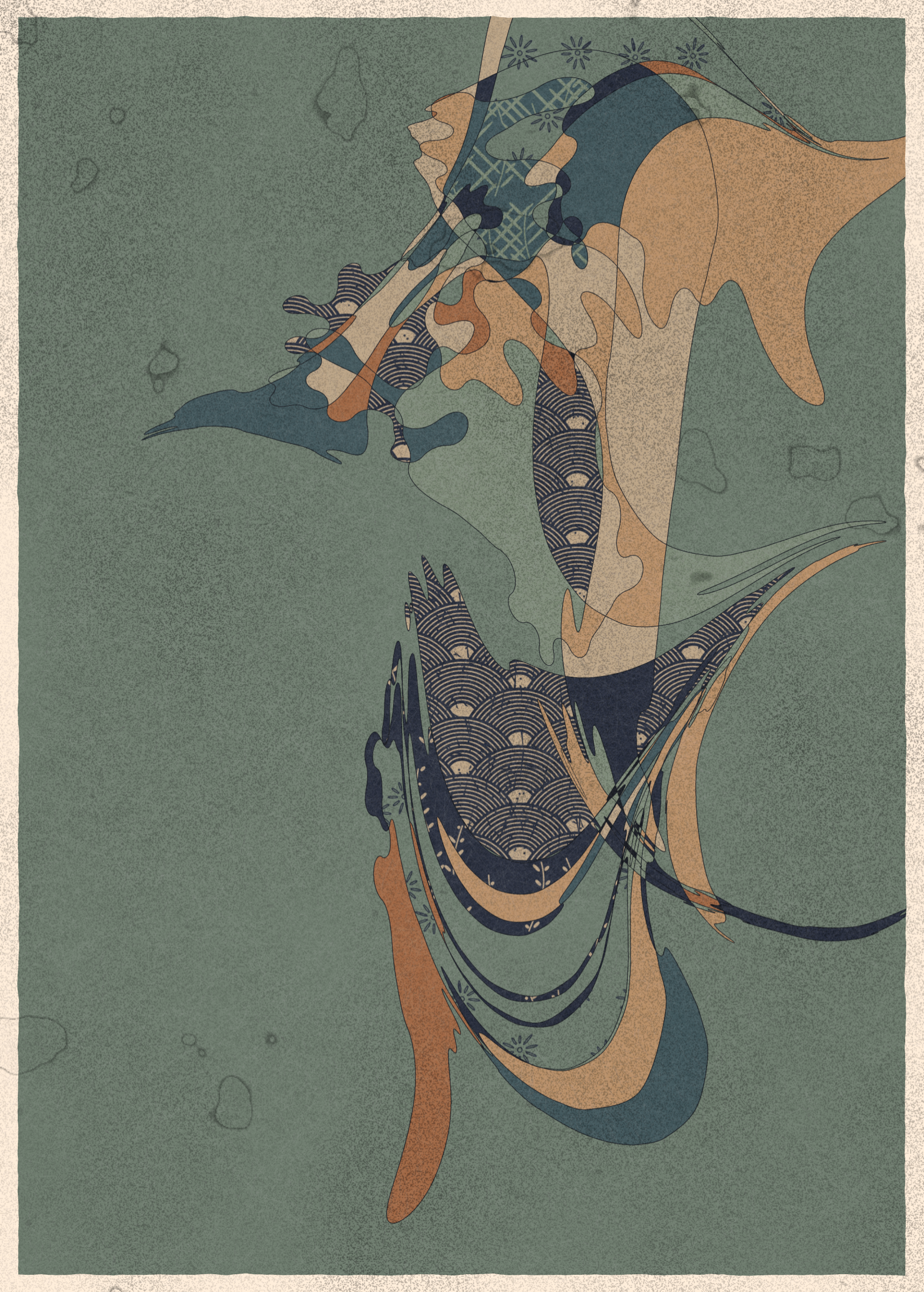 Art Blocks - Art Blocks v2 - Memories of Qilin #12 - NFT # 282000012