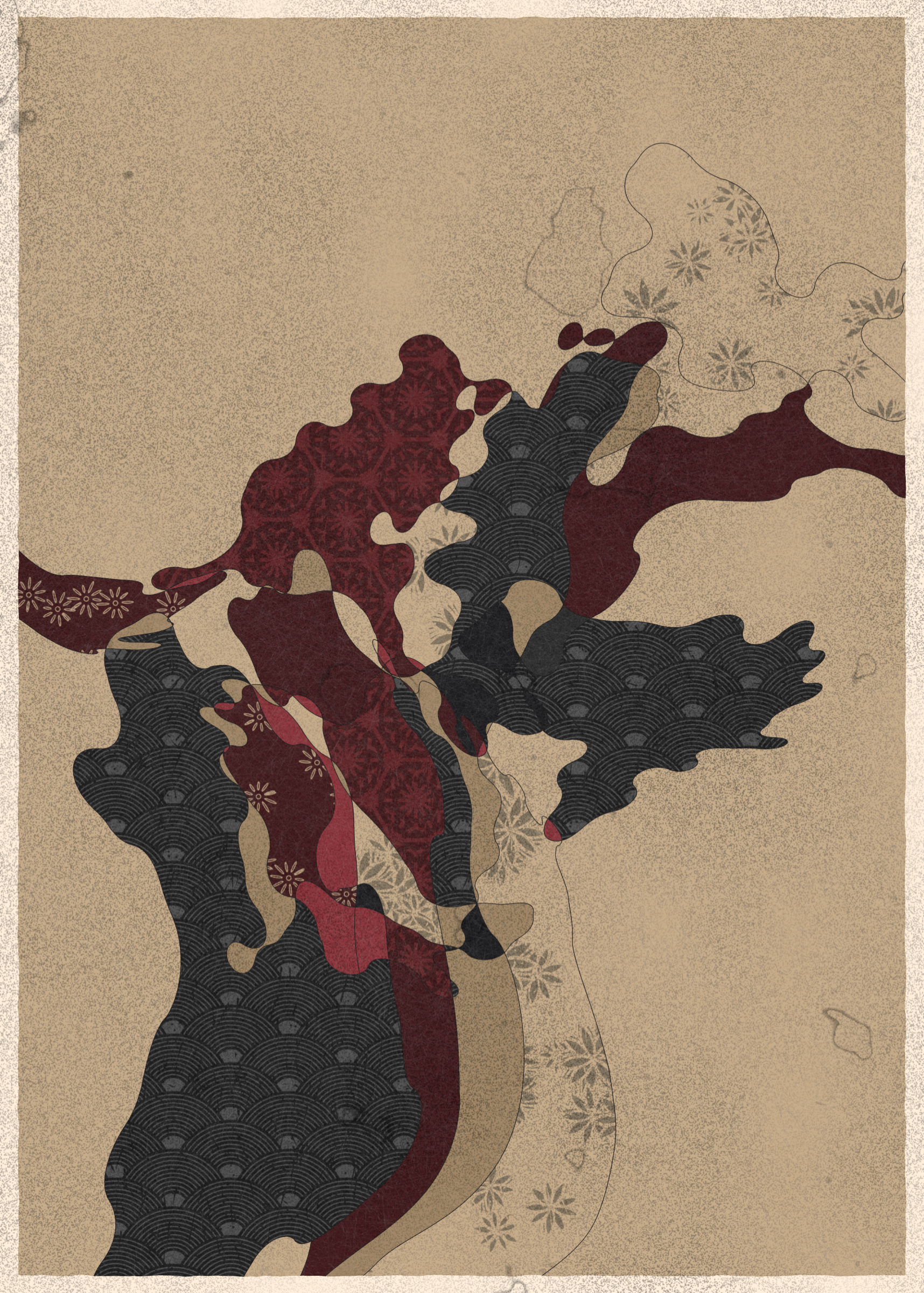 Art Blocks - Art Blocks v2 - Memories of Qilin #19 - NFT # 282000019