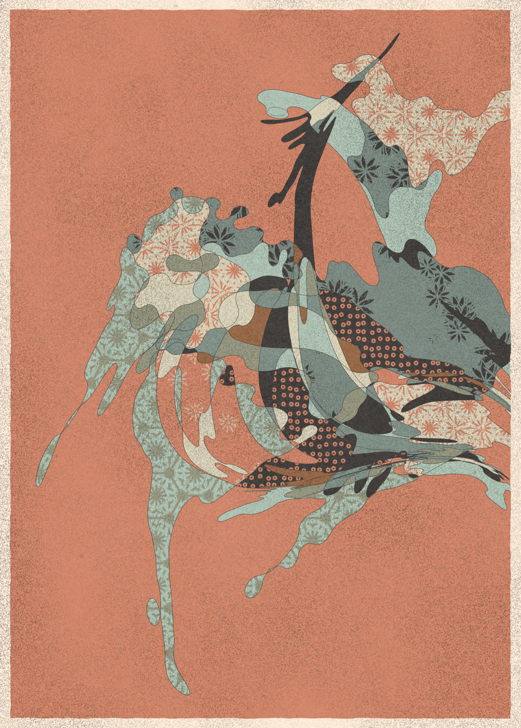 Art Blocks - Art Blocks v2 - Memories of Qilin #21 - NFT # 282000021