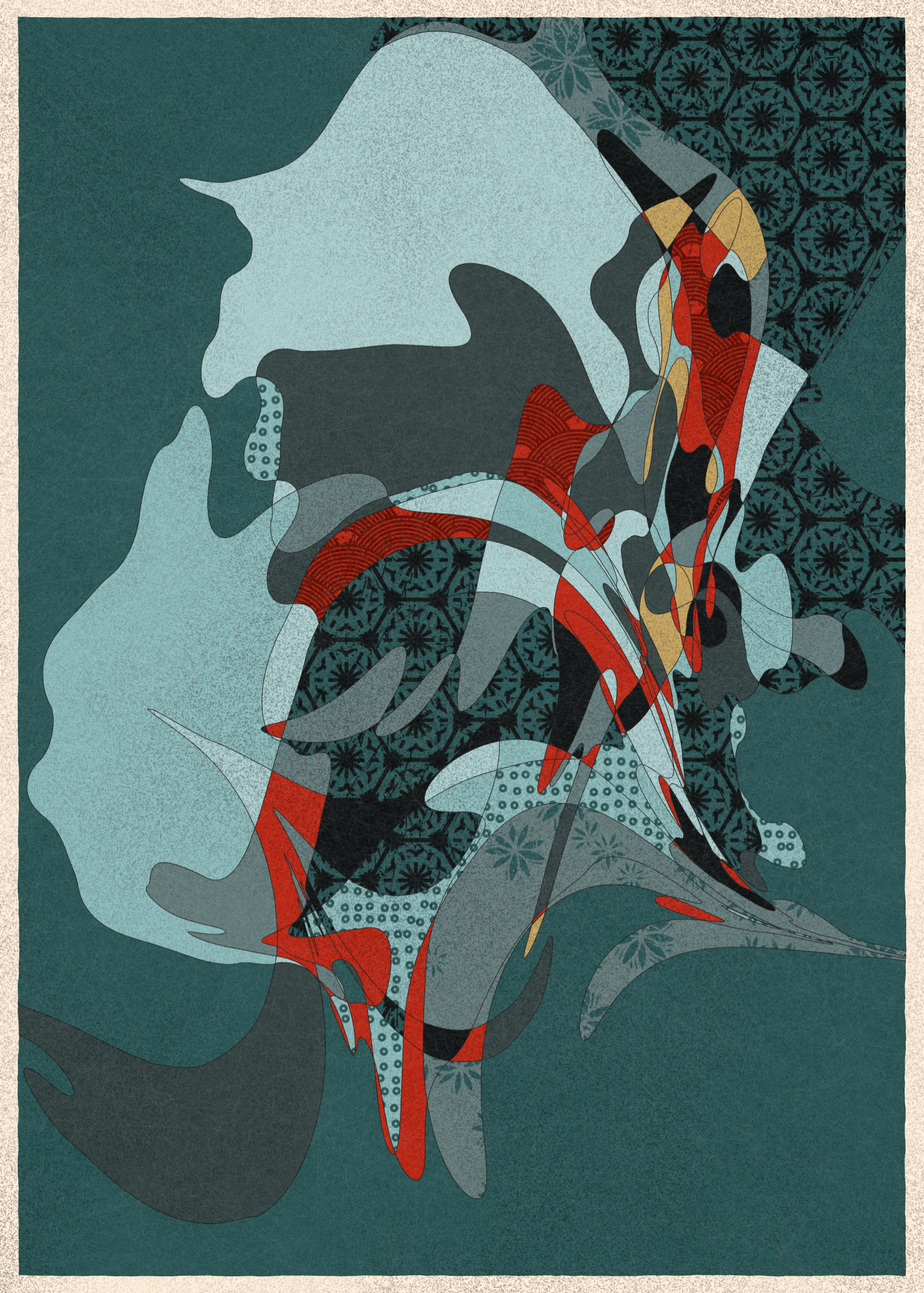 Art Blocks - Art Blocks v2 - Memories of Qilin #23 - NFT # 282000023