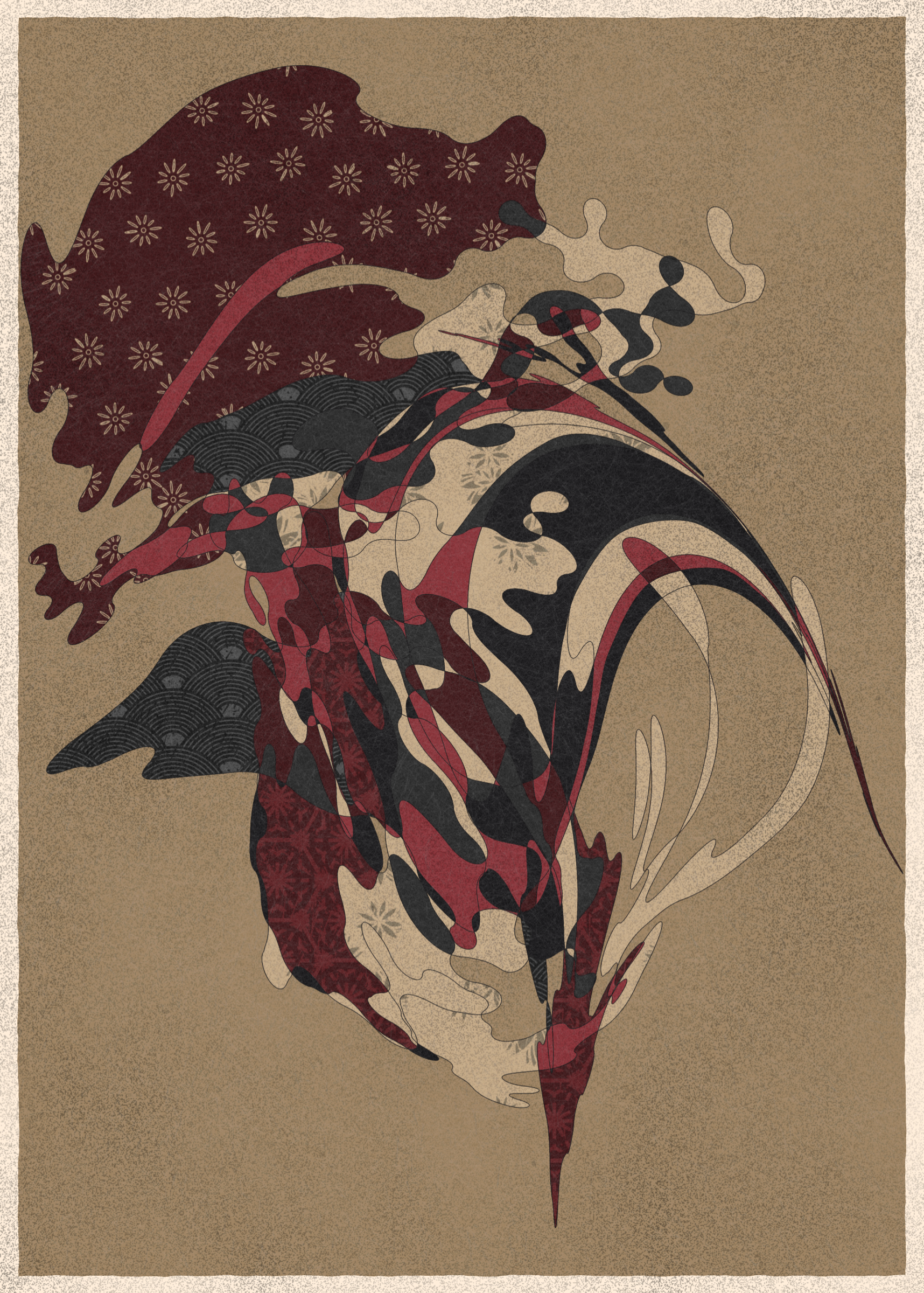 Art Blocks - Art Blocks v2 - Memories of Qilin #25 - NFT # 282000025