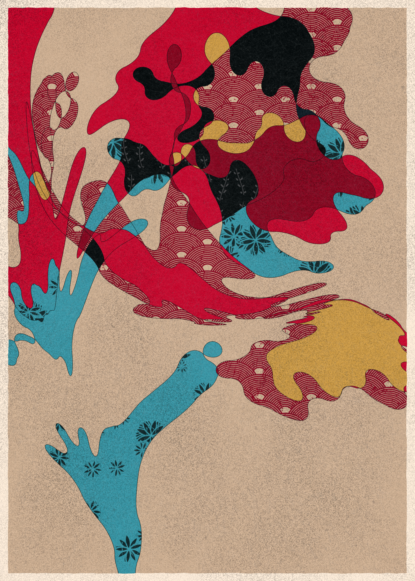 Art Blocks - Art Blocks v2 - Memories of Qilin #34 - NFT # 282000034