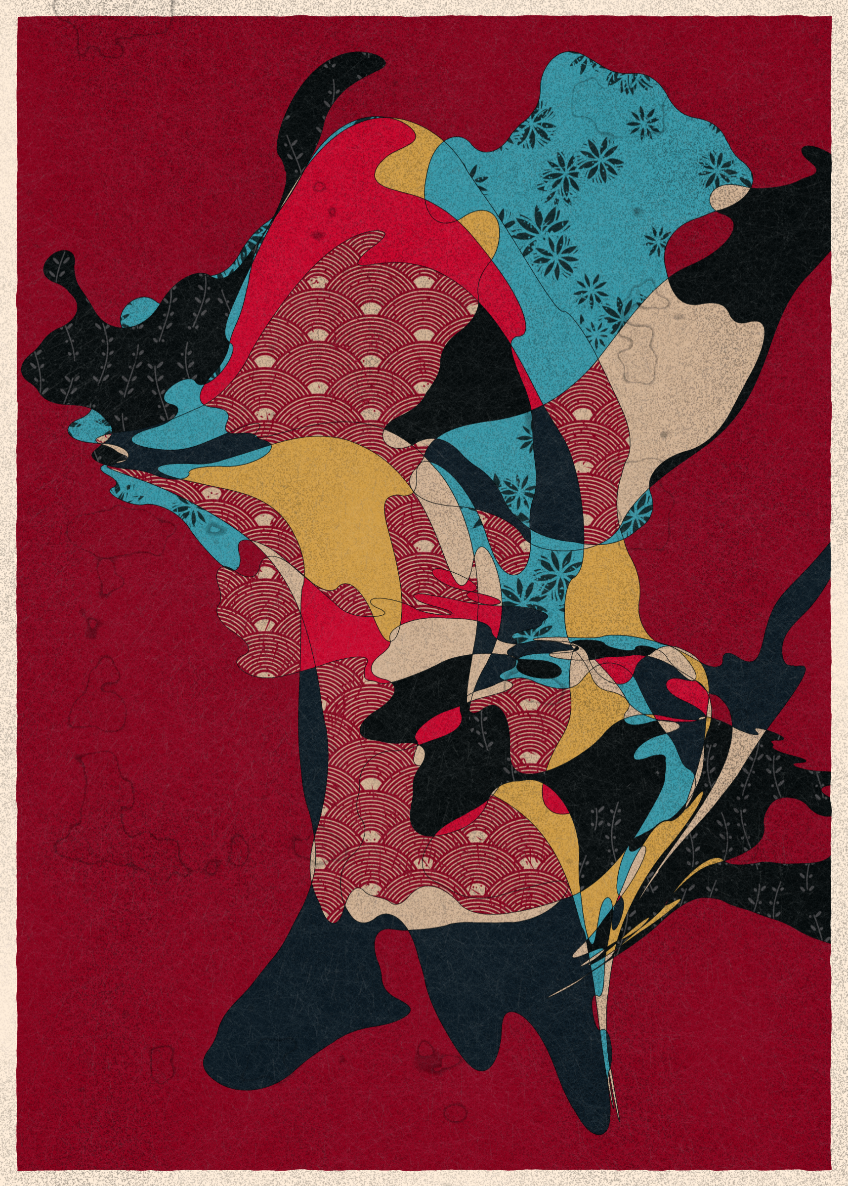 Art Blocks - Art Blocks v2 - Memories of Qilin #38 - NFT # 282000038