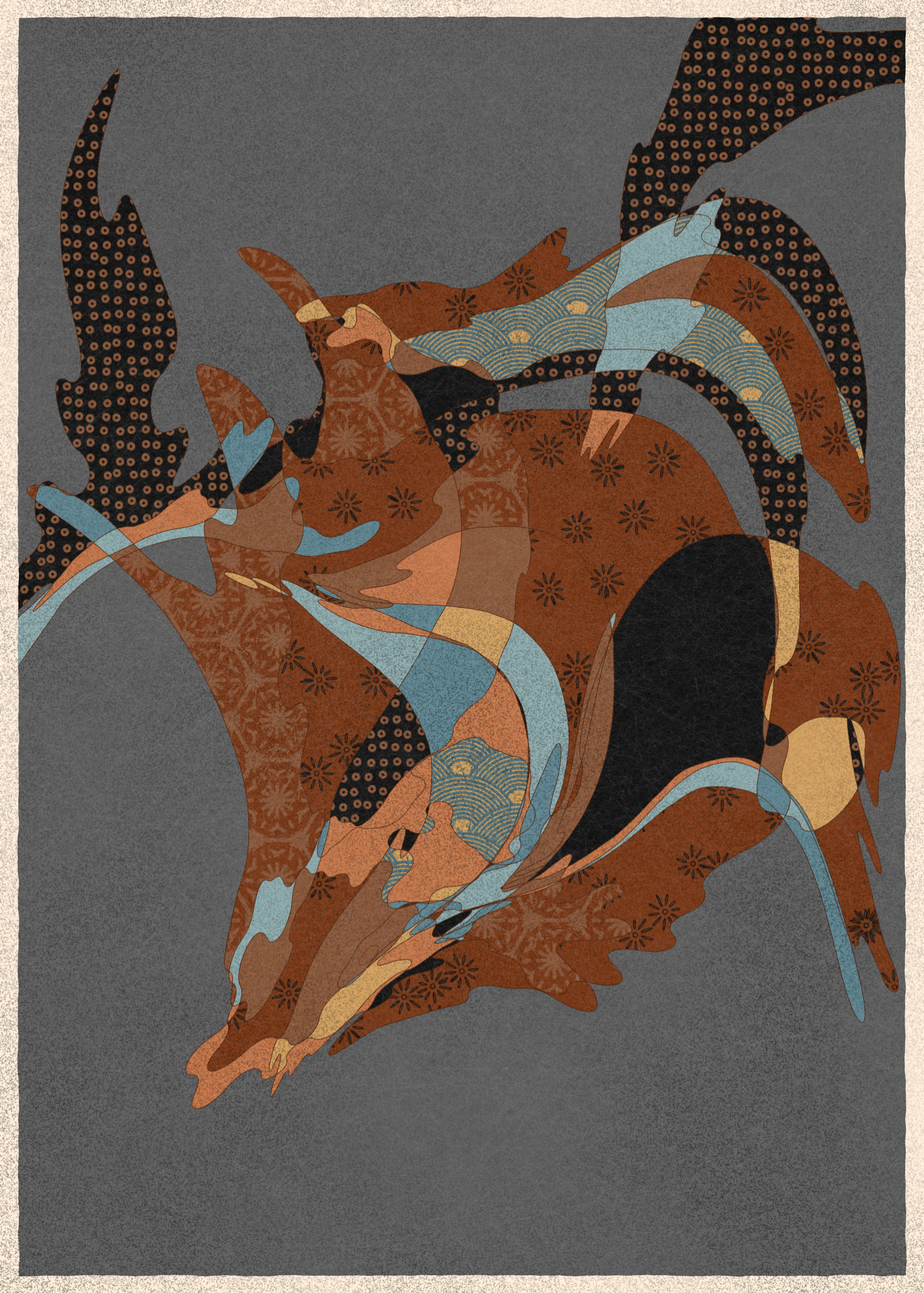 Art Blocks - Art Blocks v2 - Memories of Qilin #53 - NFT # 282000053