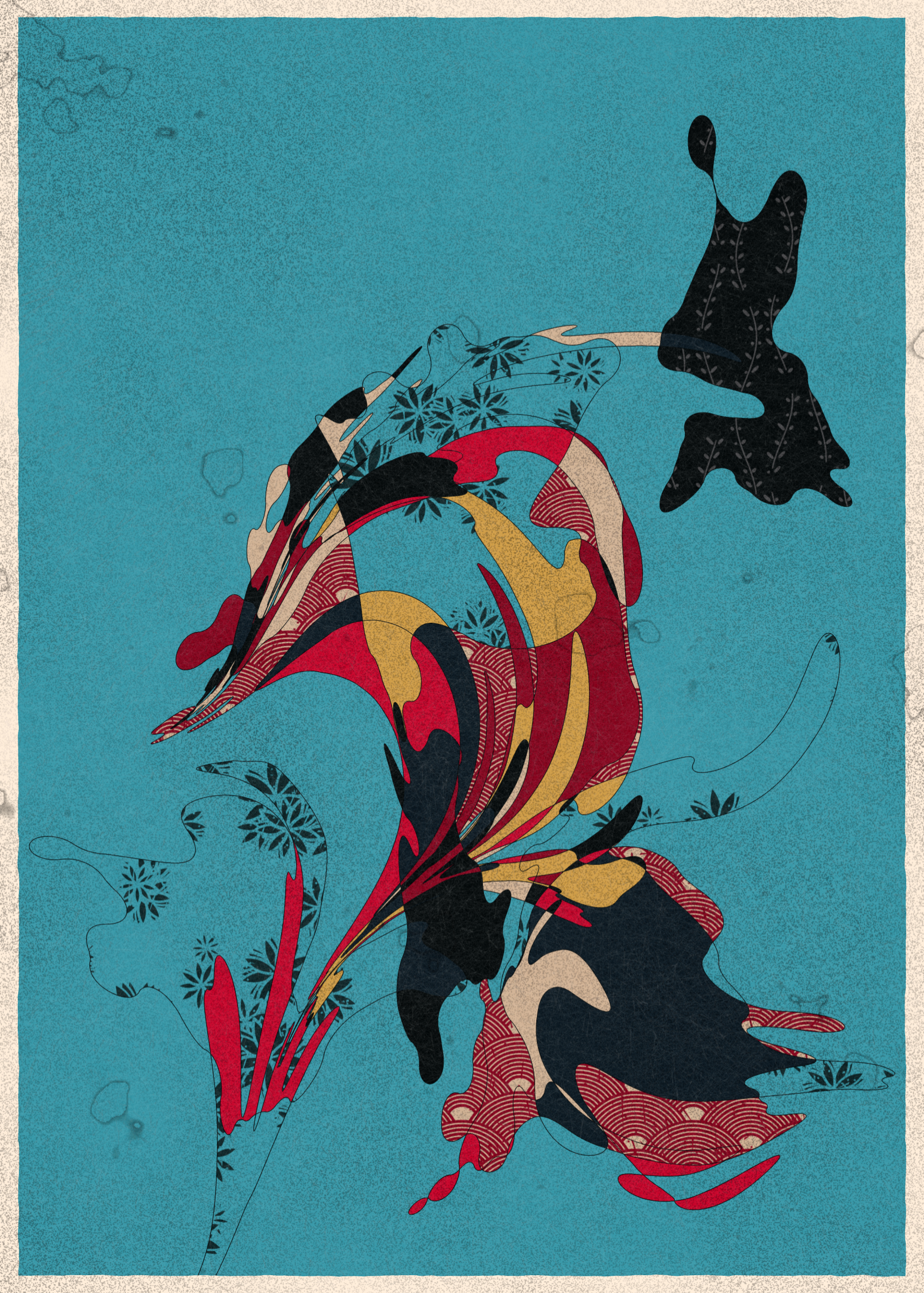 Art Blocks - Art Blocks v2 - Memories of Qilin #55 - NFT # 282000055