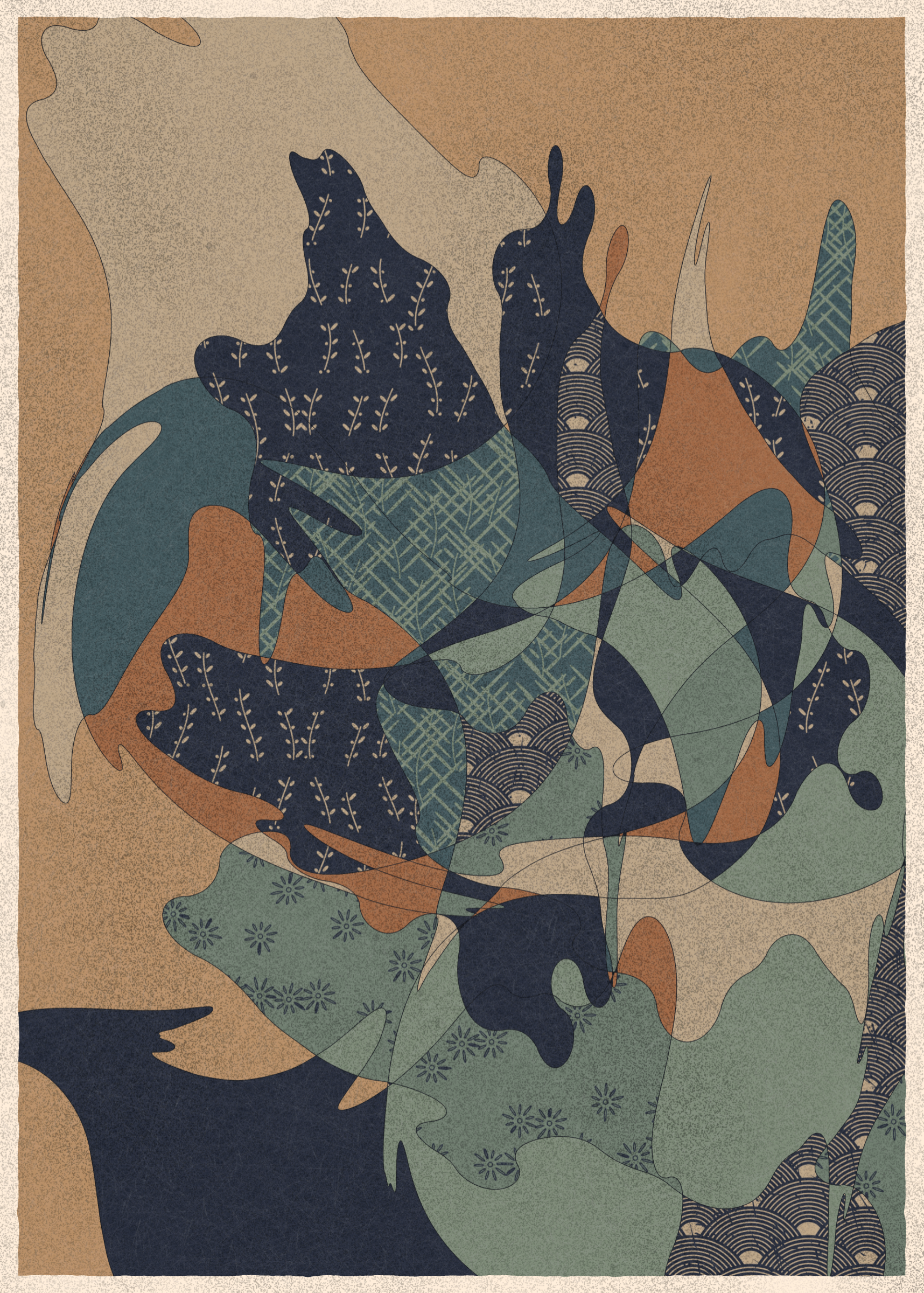 Art Blocks - Art Blocks v2 - Memories of Qilin #58 - NFT # 282000058