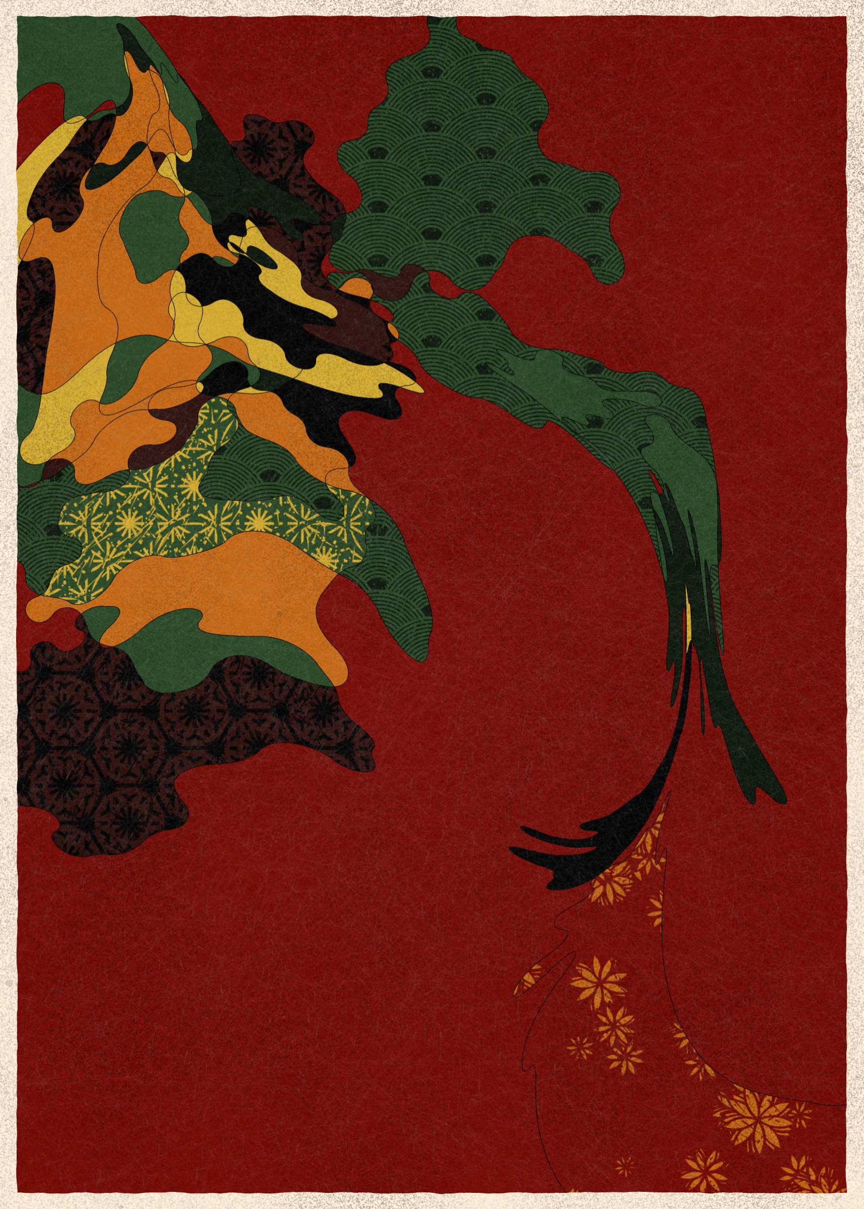 Art Blocks - Art Blocks v2 - Memories of Qilin #59 - NFT # 282000059