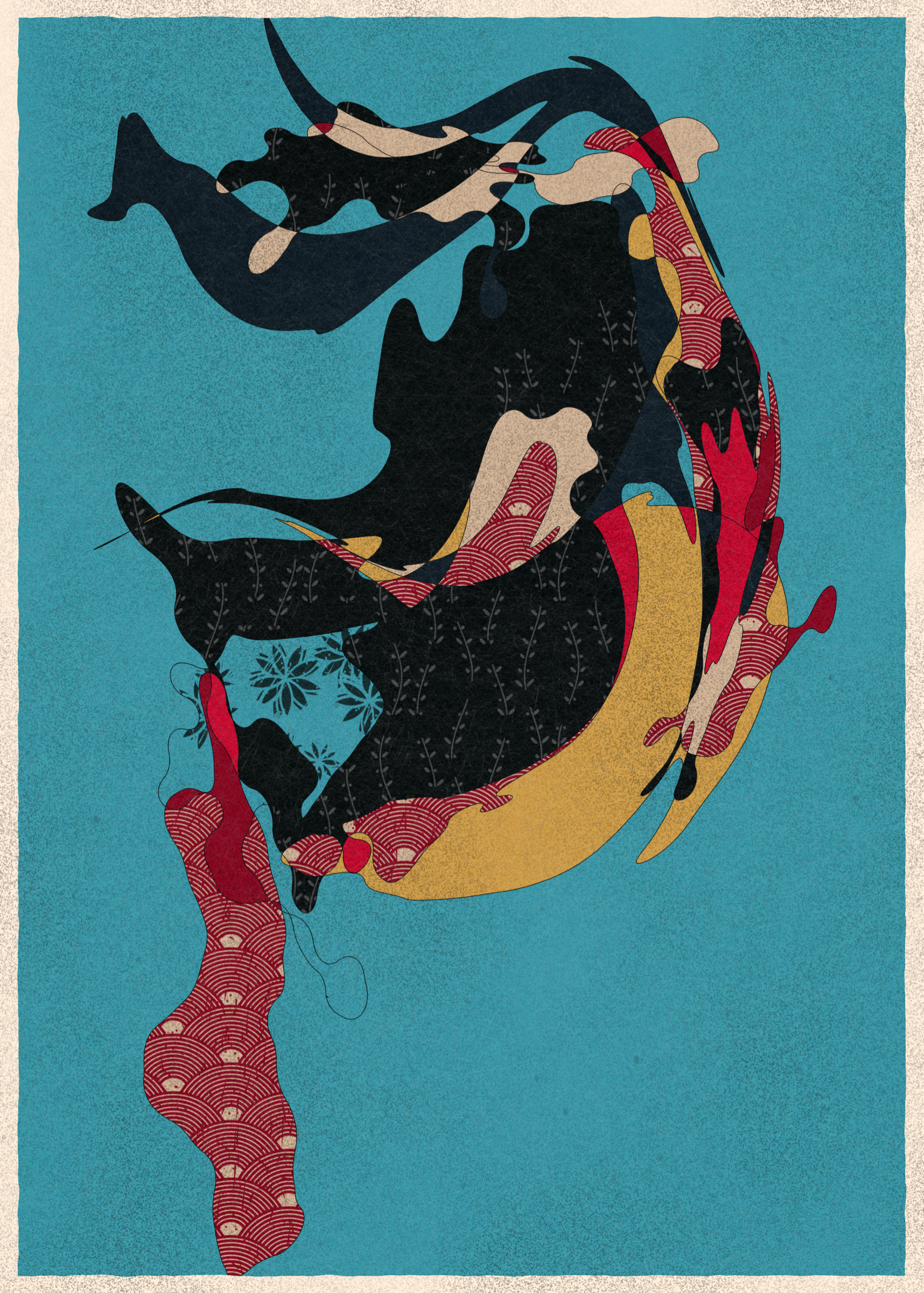 Art Blocks - Art Blocks v2 - Memories of Qilin #60 - NFT # 282000060