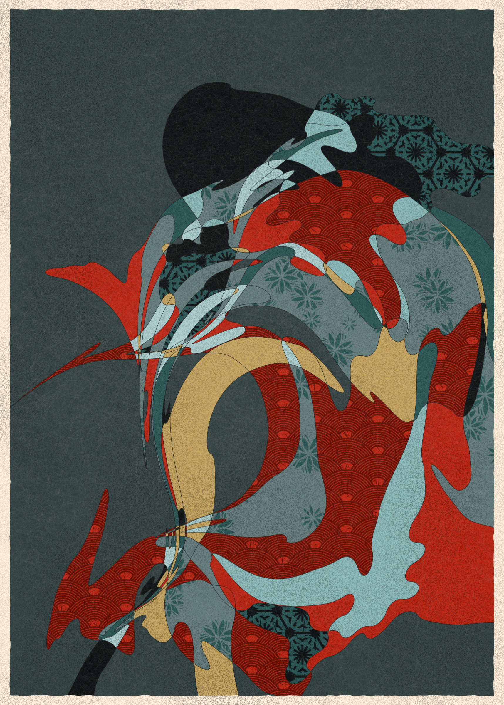 Art Blocks - Art Blocks v2 - Memories of Qilin #65 - NFT # 282000065